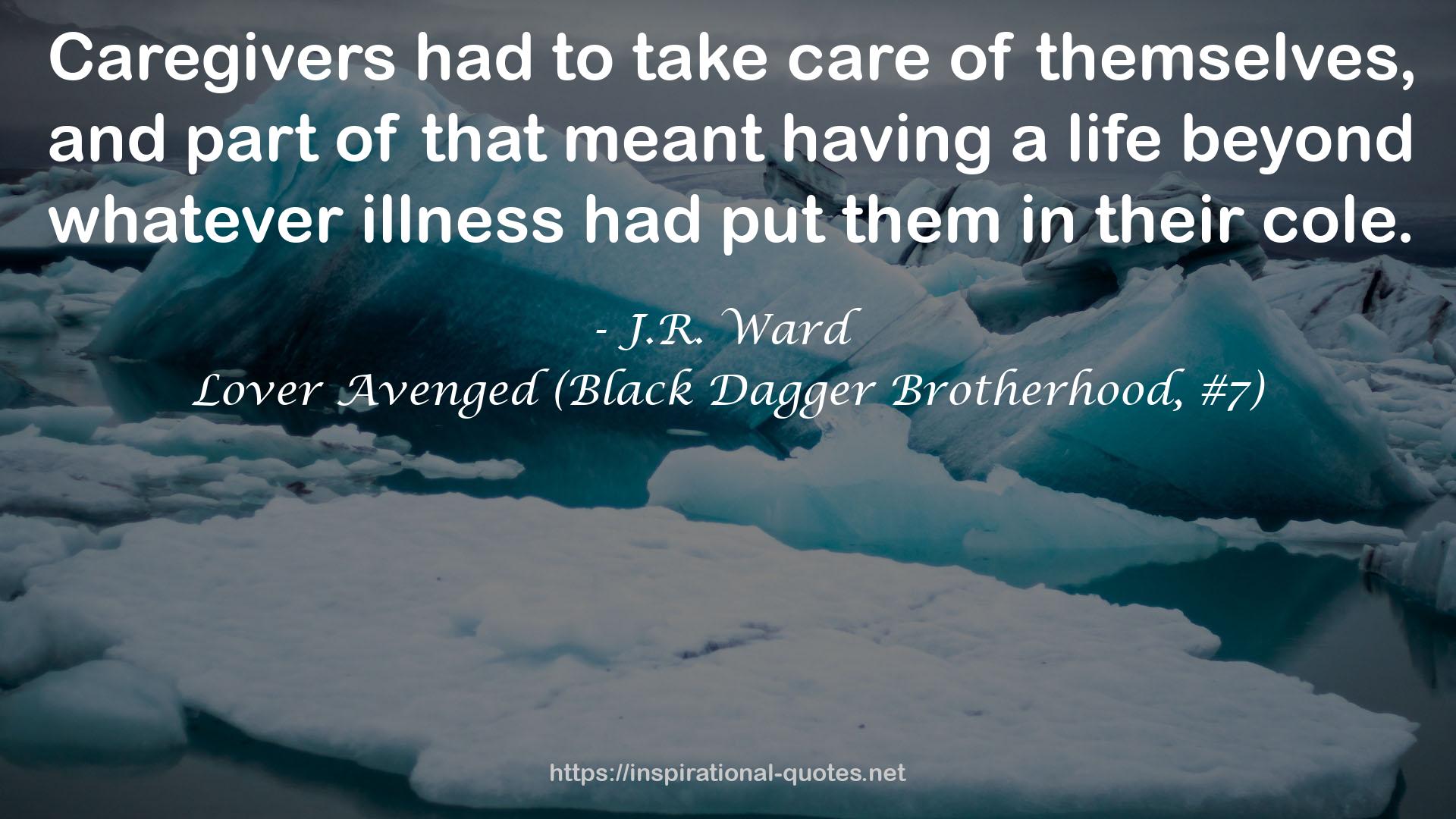 whatever illness  QUOTES