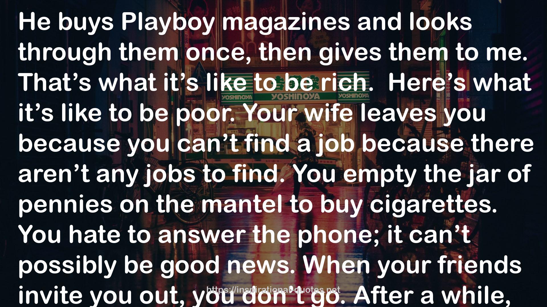 Playboy magazines  QUOTES