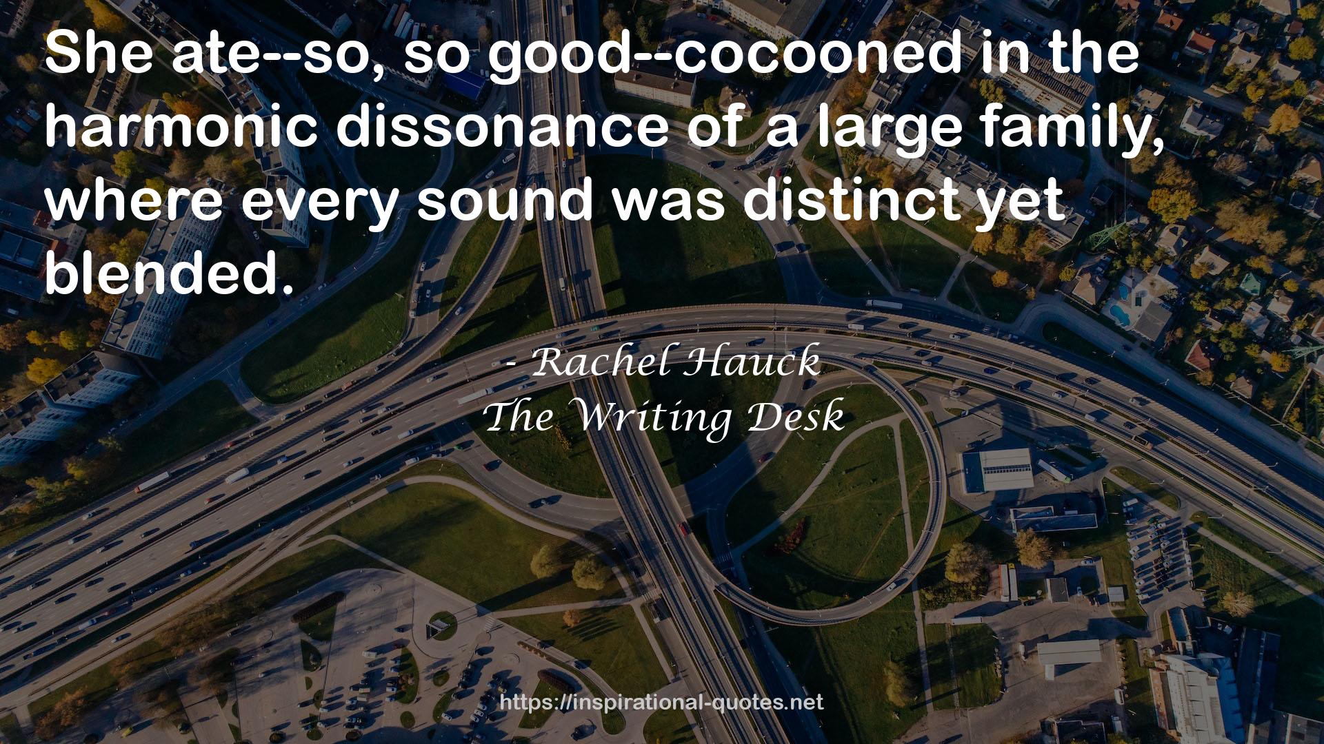 the harmonic dissonance  QUOTES