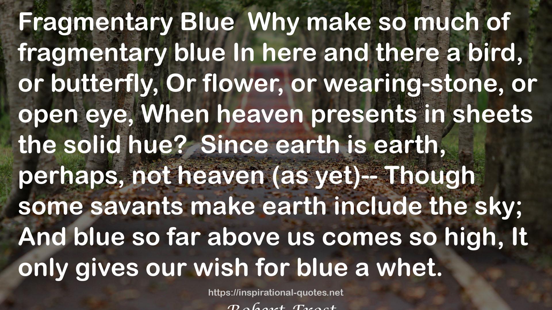 BlueWhy  QUOTES