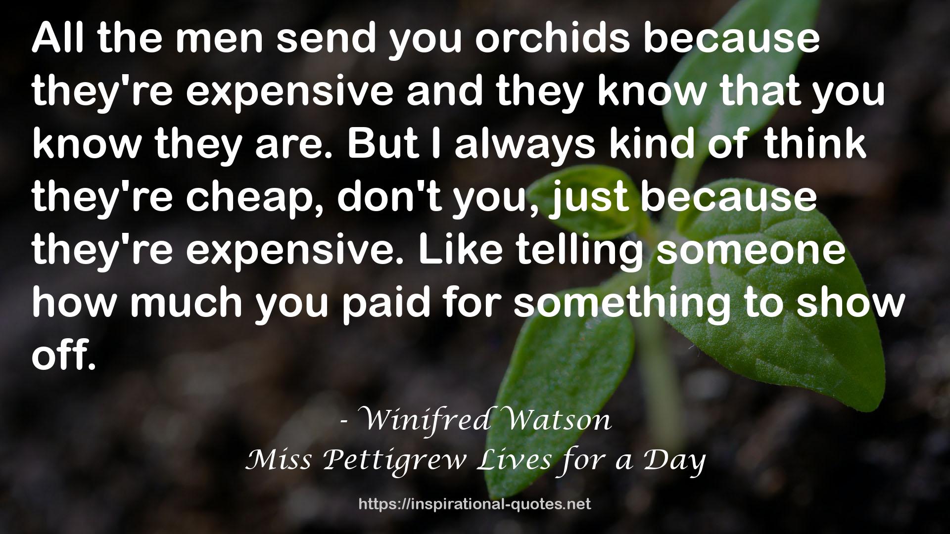 Winifred Watson QUOTES