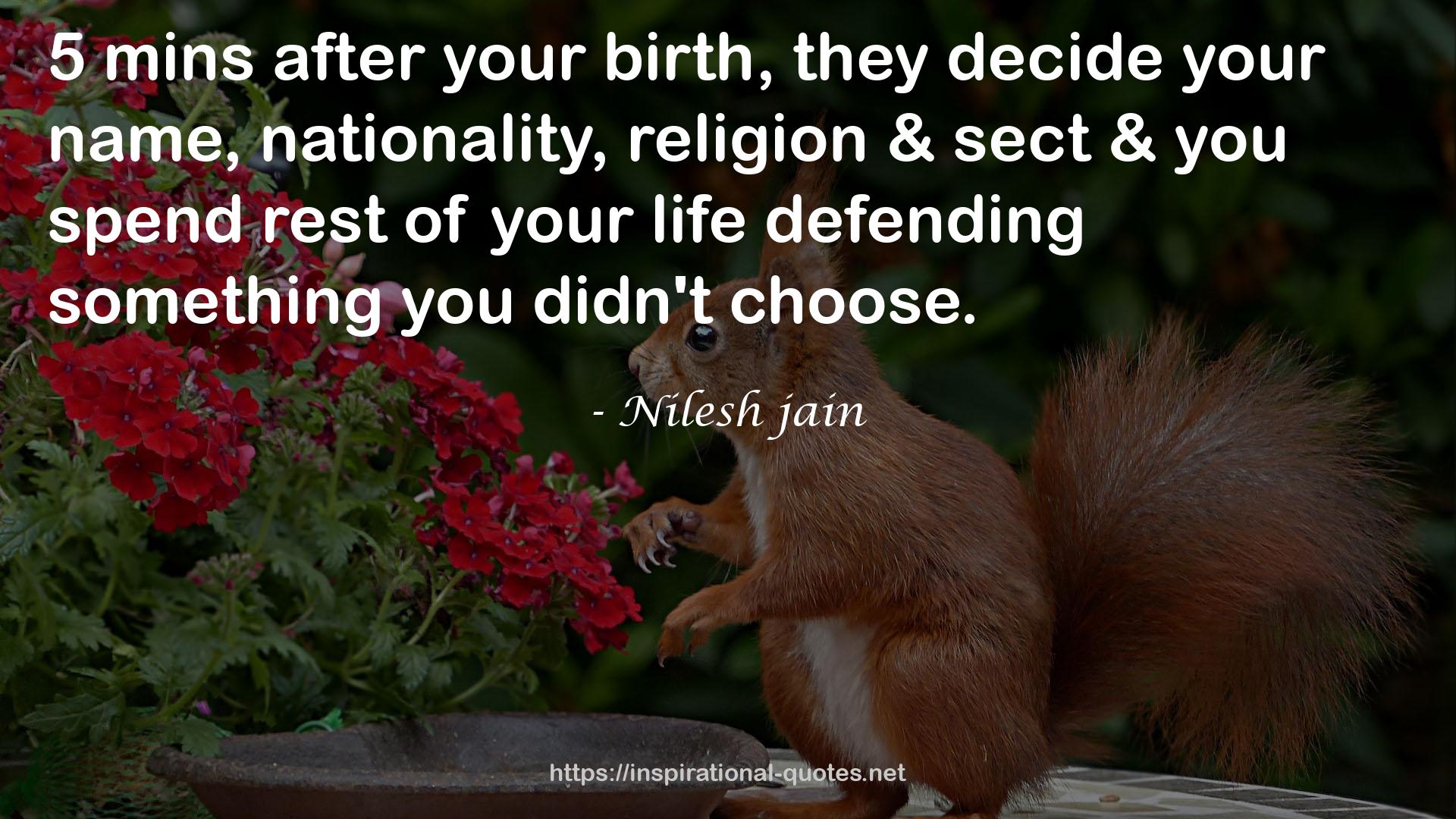 Nilesh jain QUOTES