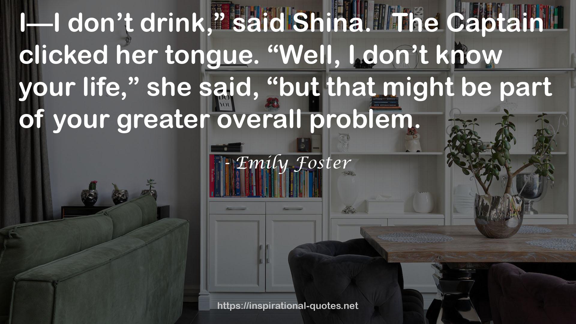 Emily Foster QUOTES