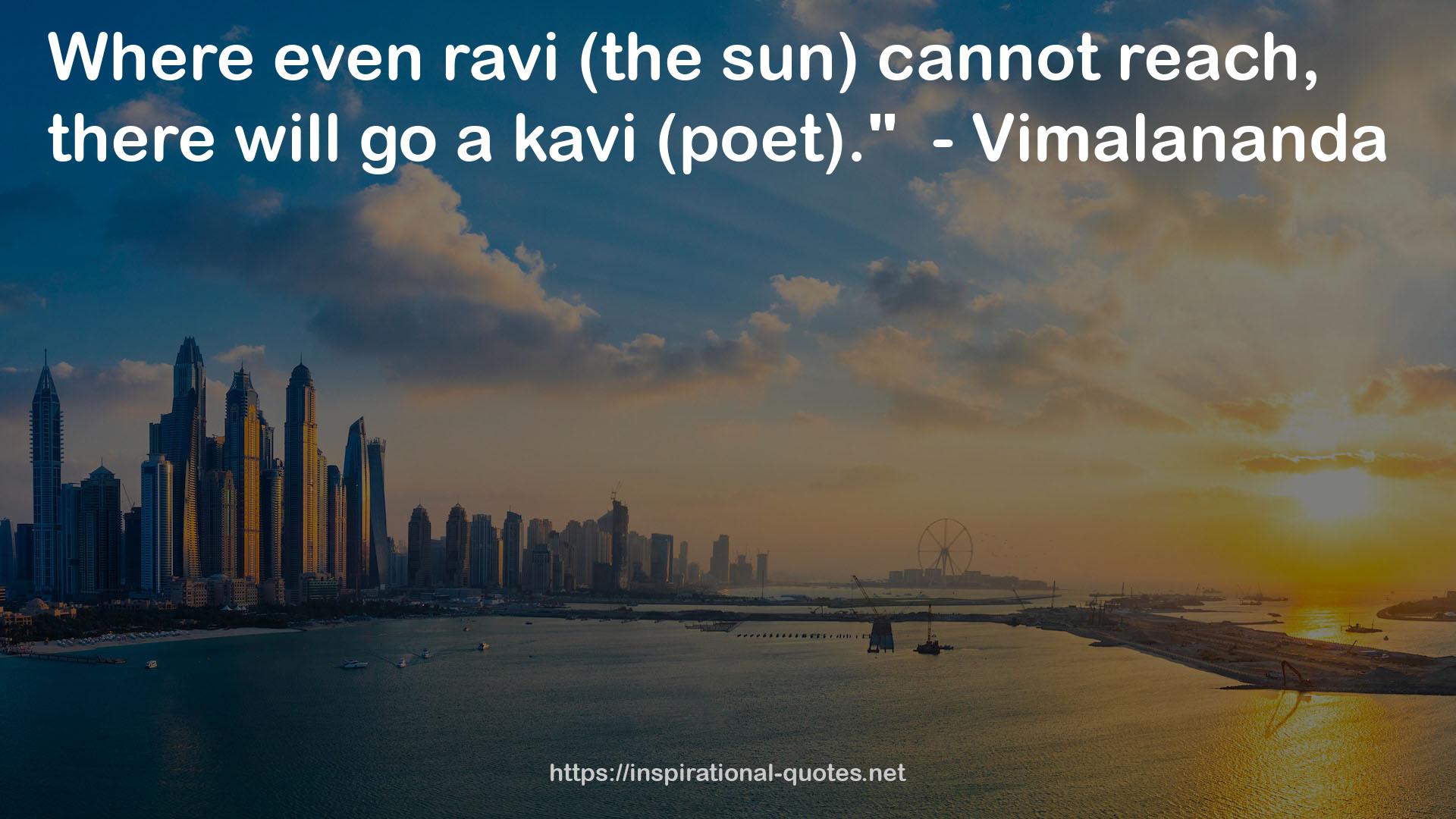 kavi  QUOTES