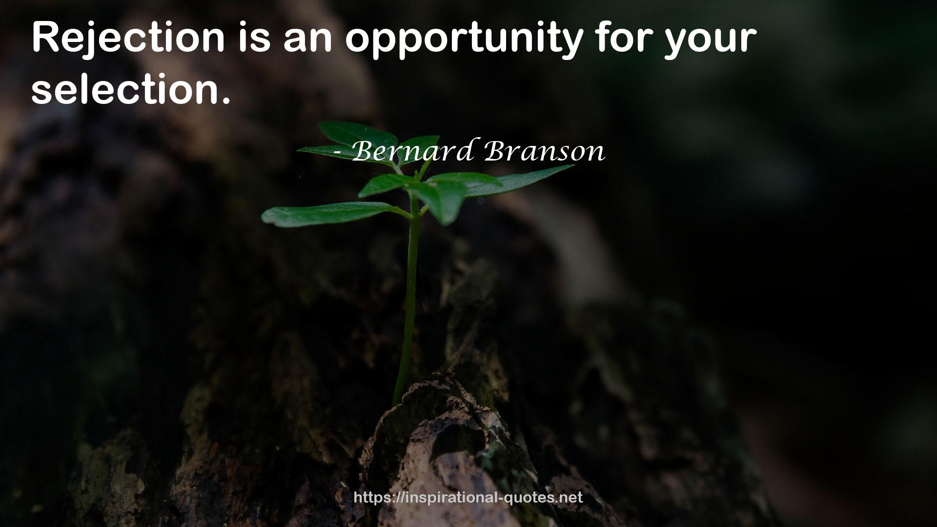 Bernard Branson QUOTES