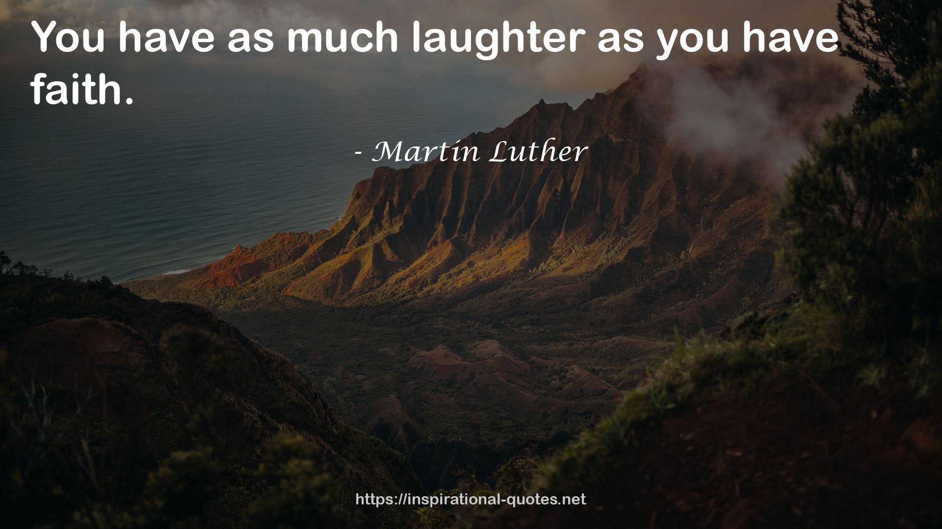 as much laughter  QUOTES