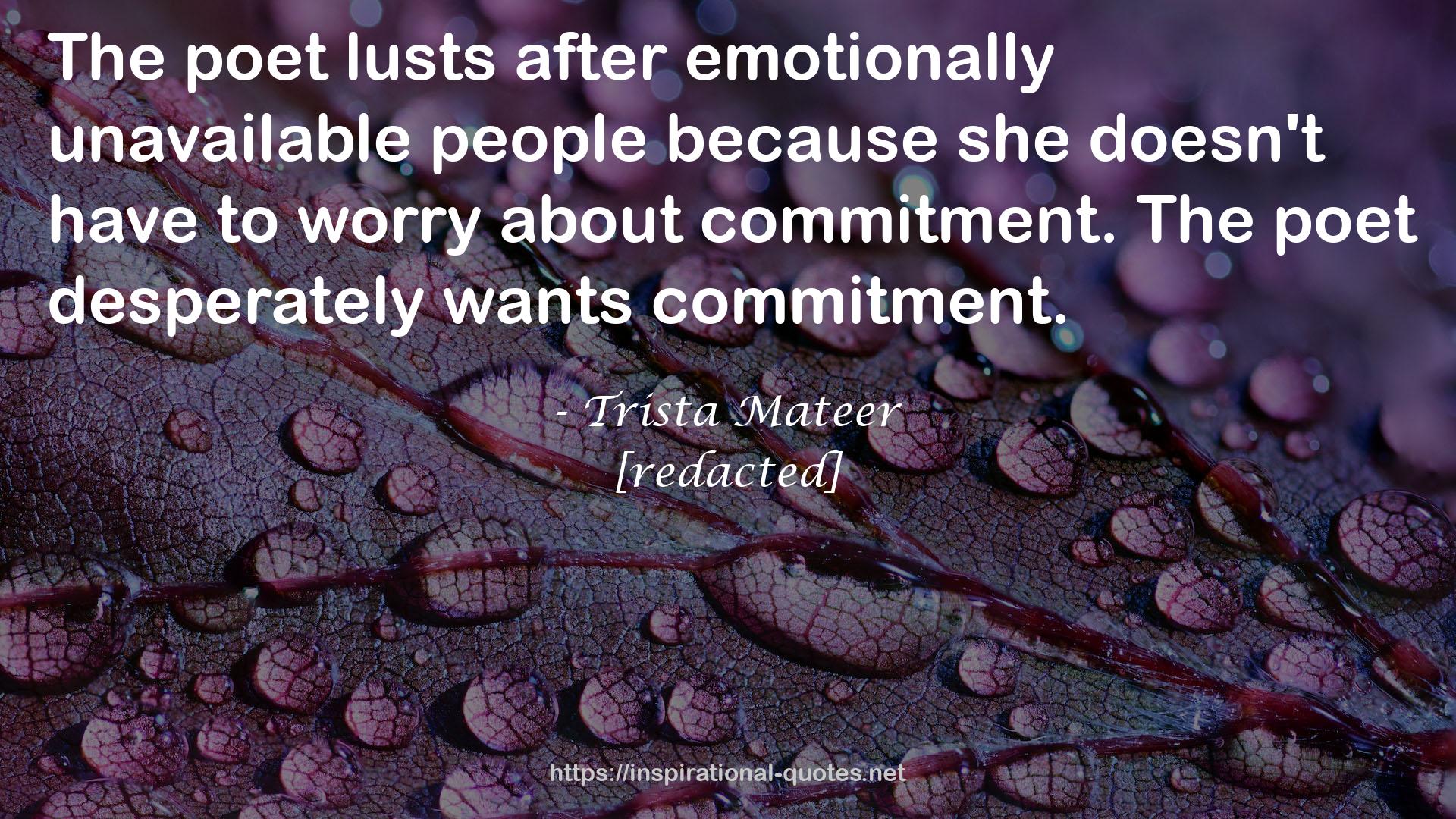 emotionally unavailable people  QUOTES