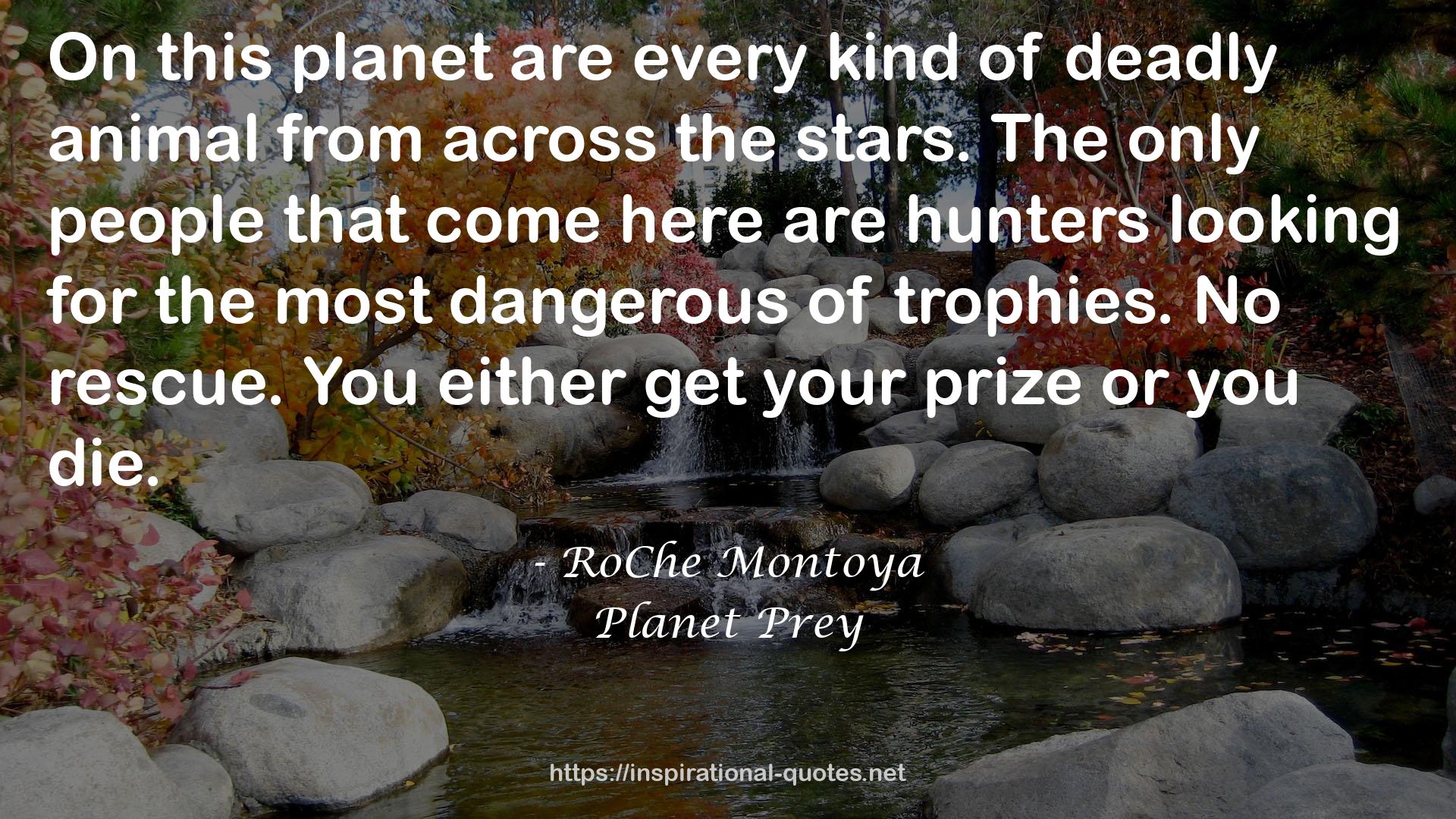 Planet Prey QUOTES