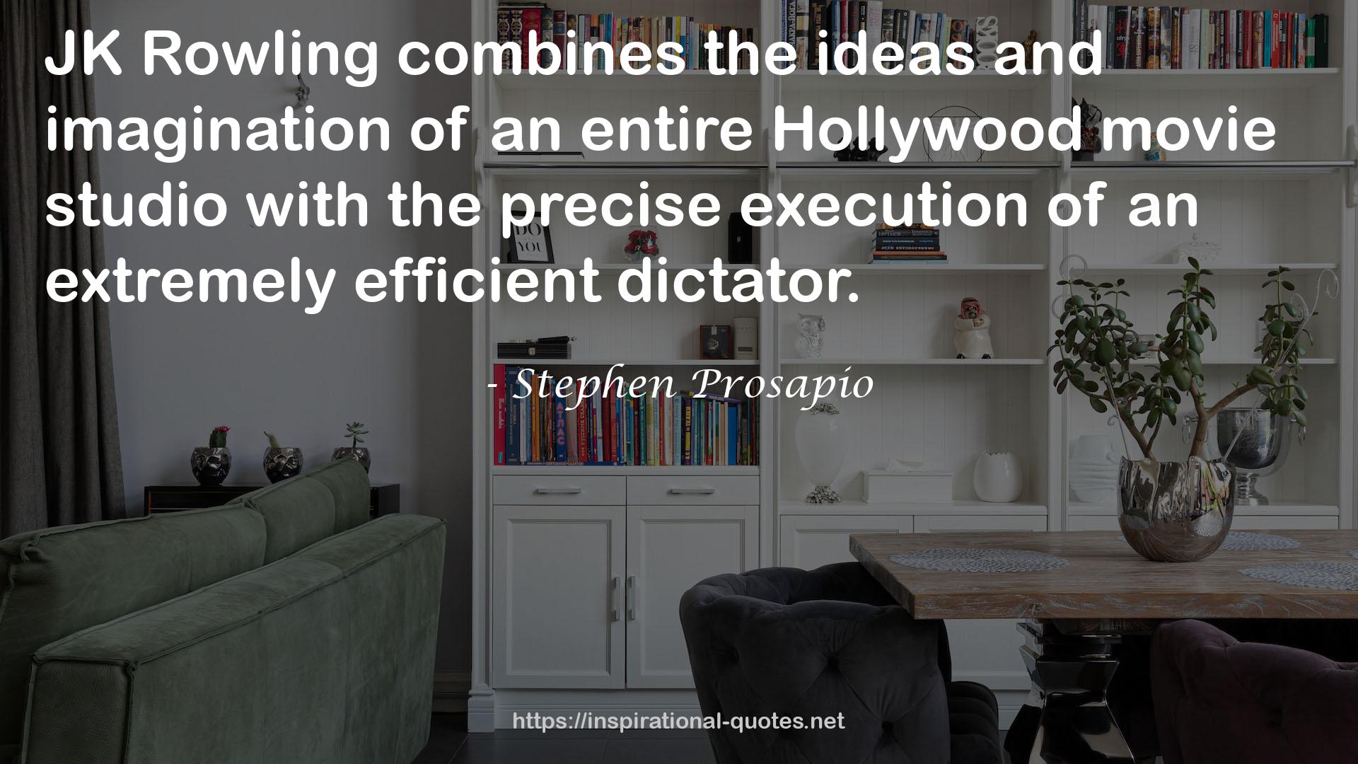 Stephen Prosapio QUOTES