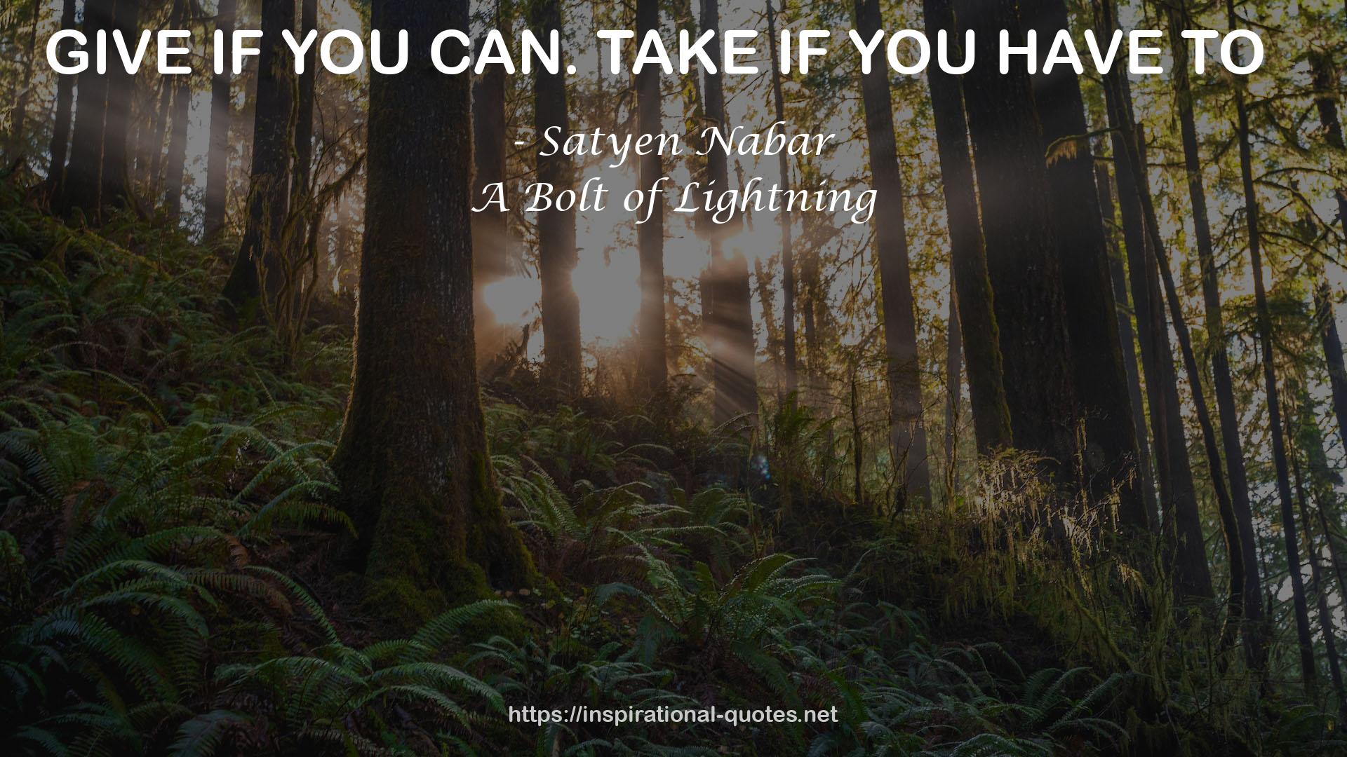 Satyen Nabar QUOTES