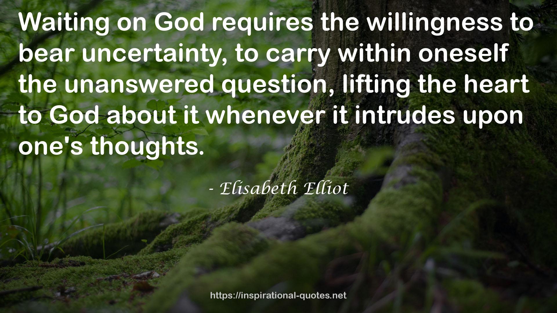 Elisabeth Elliot QUOTES