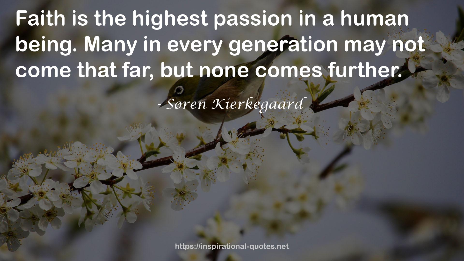 the highest passion  QUOTES