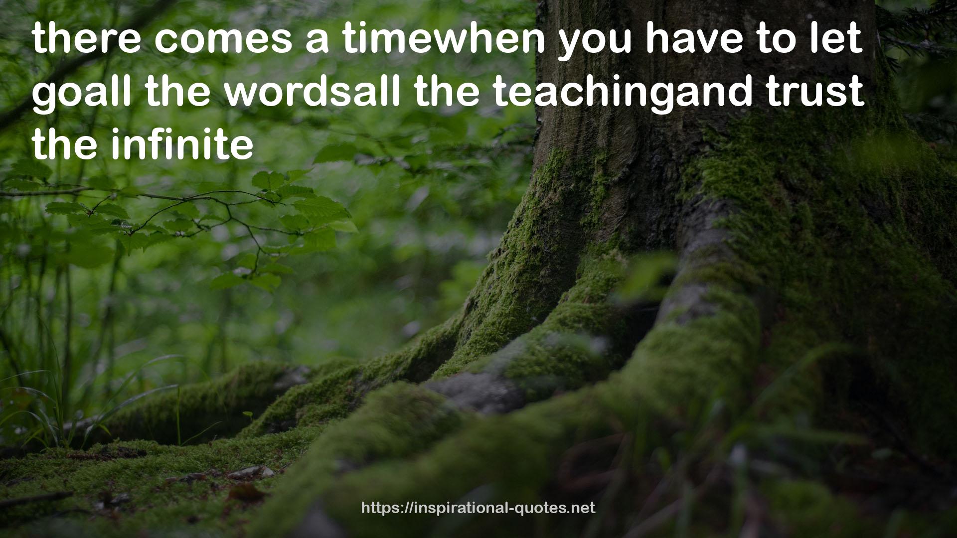 the teachingand  QUOTES