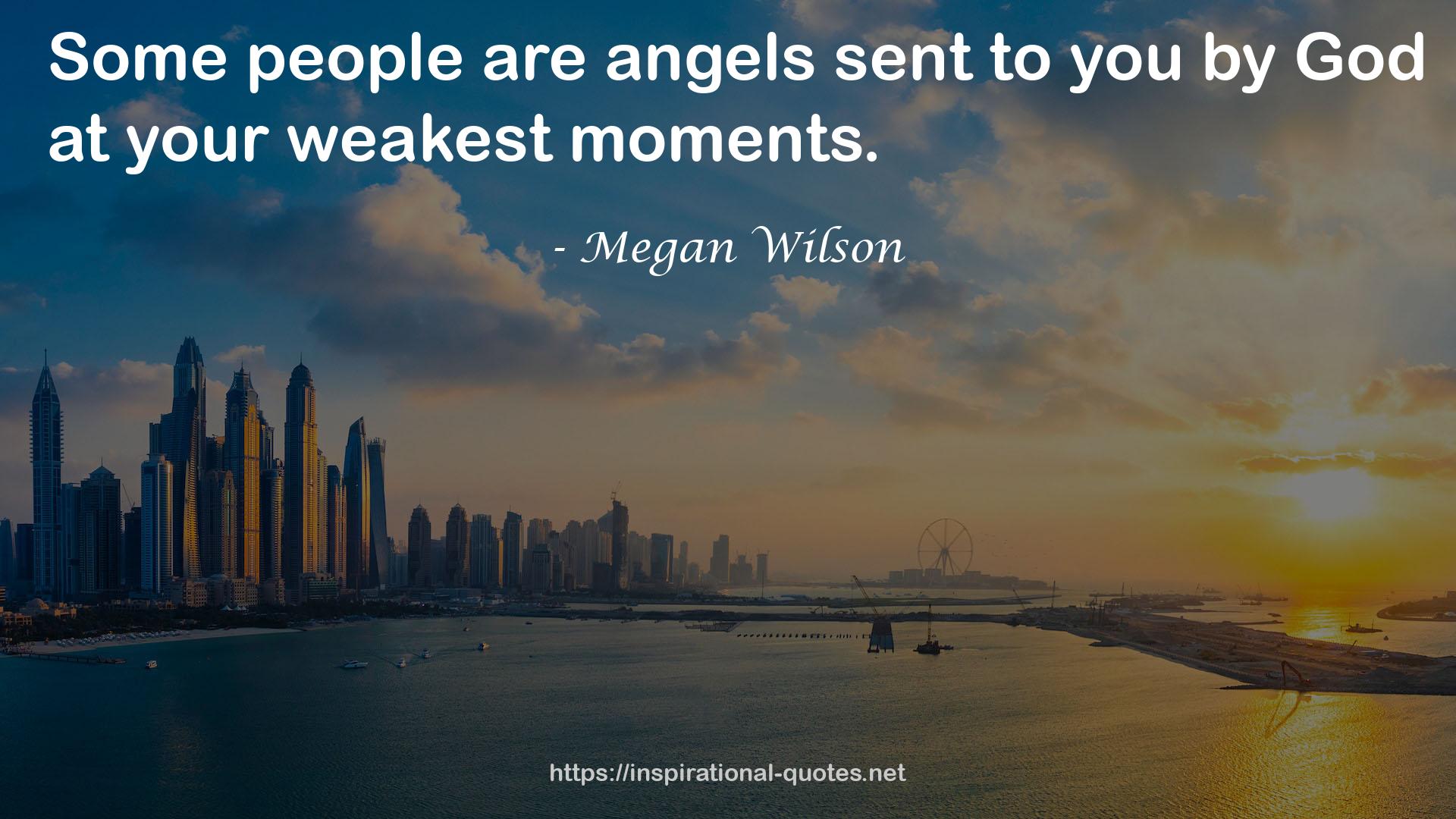 Megan Wilson QUOTES