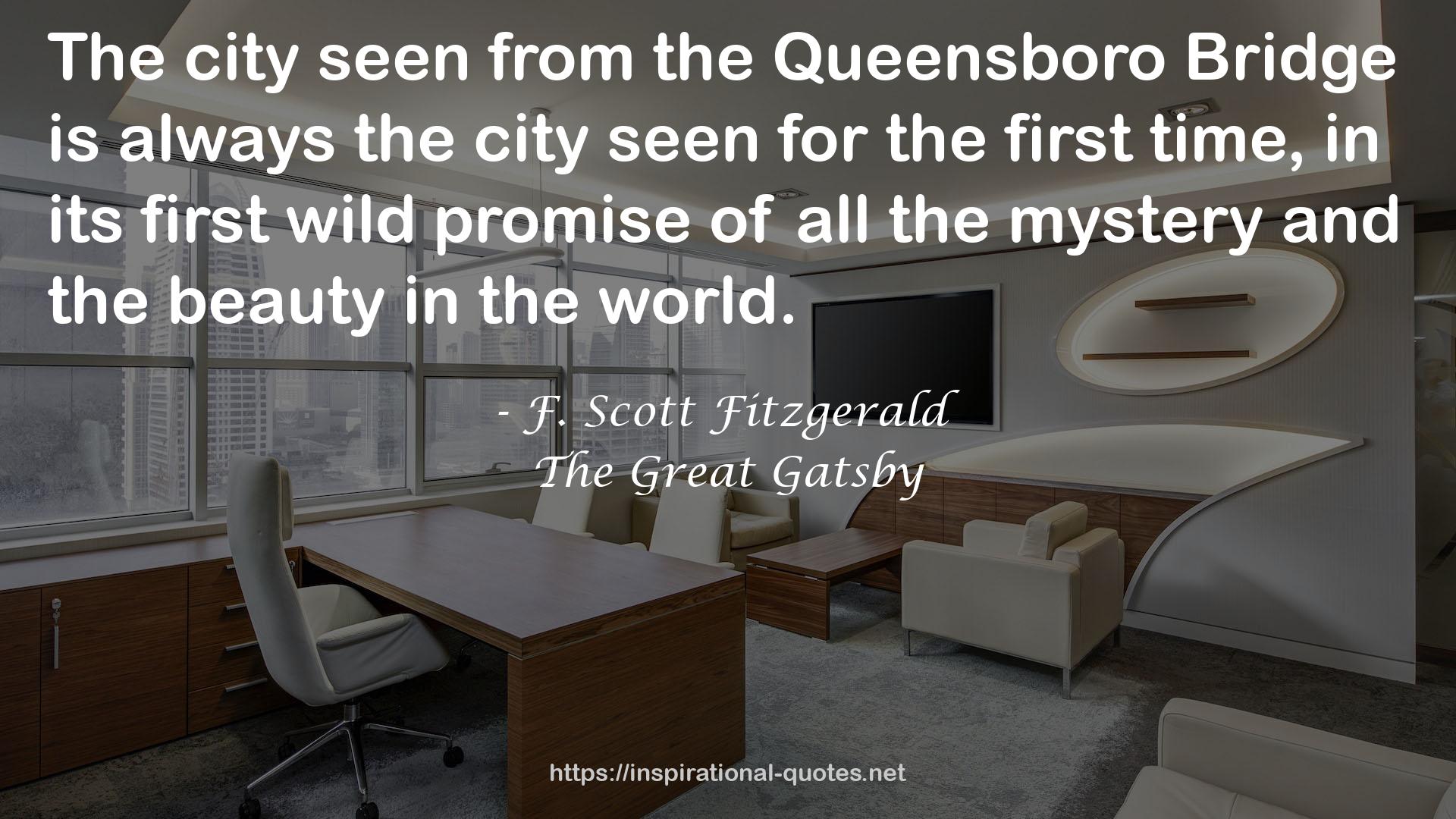 Queensboro  QUOTES