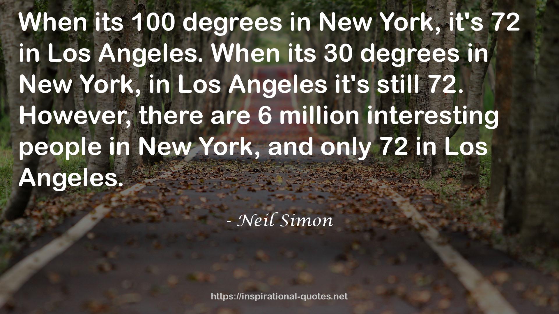 100 degrees  QUOTES