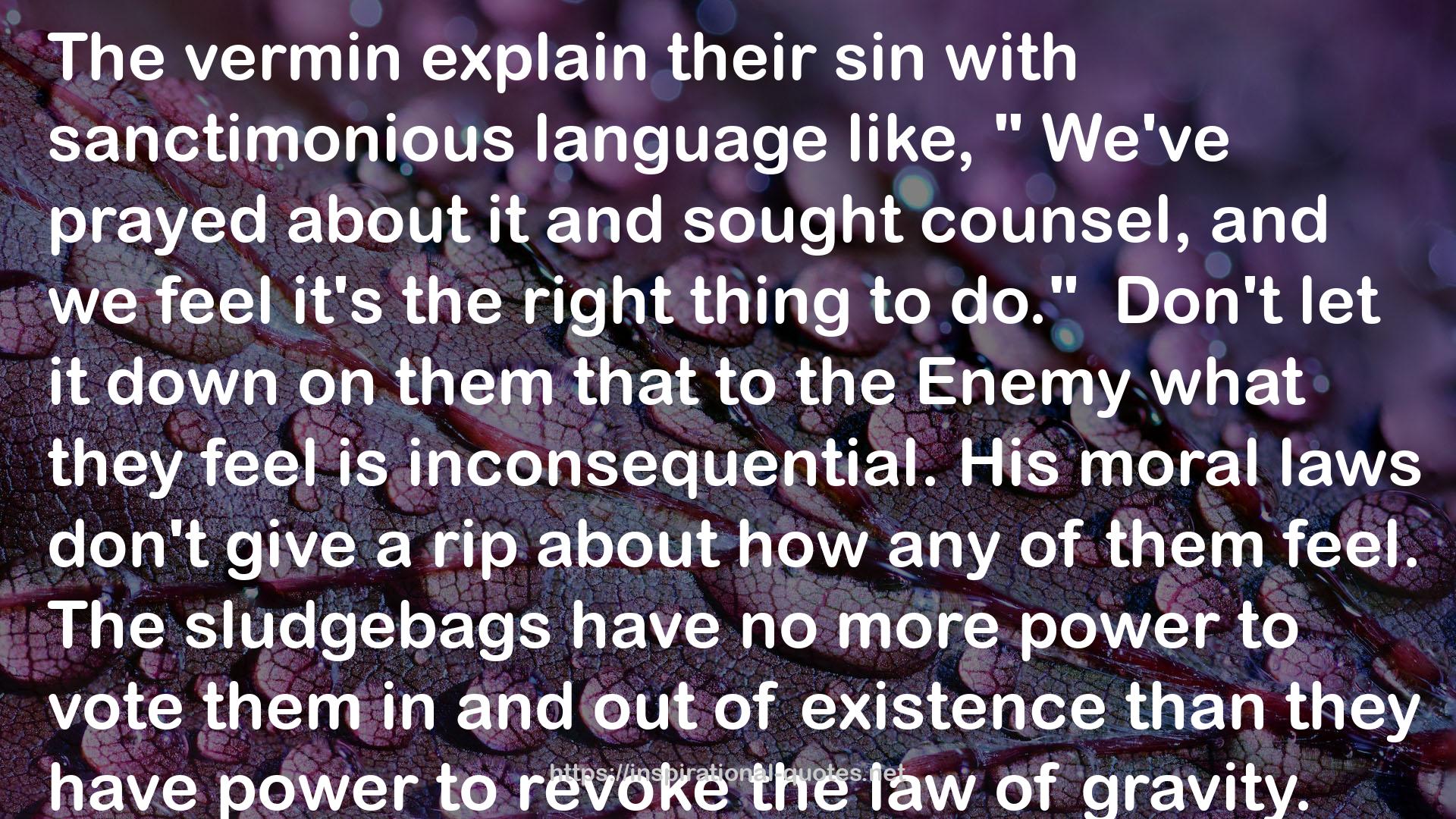 their sin  QUOTES