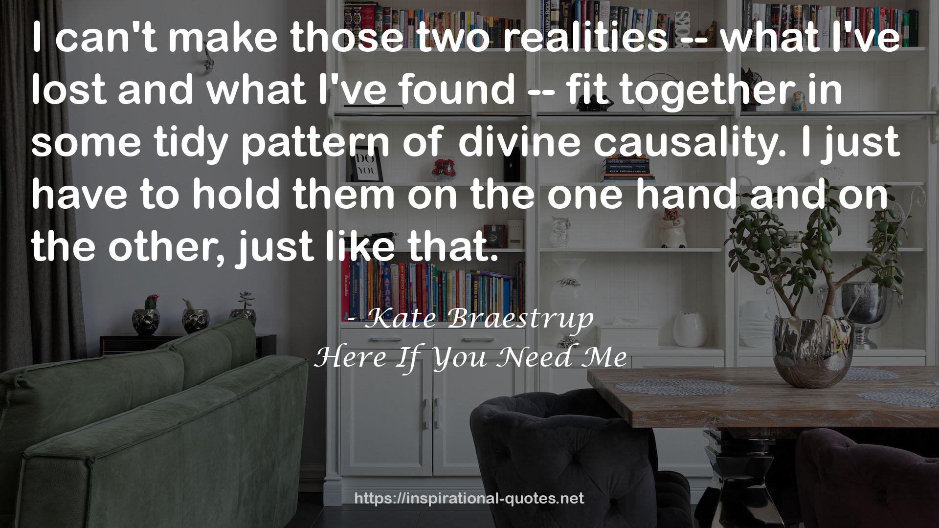 those two realities  QUOTES