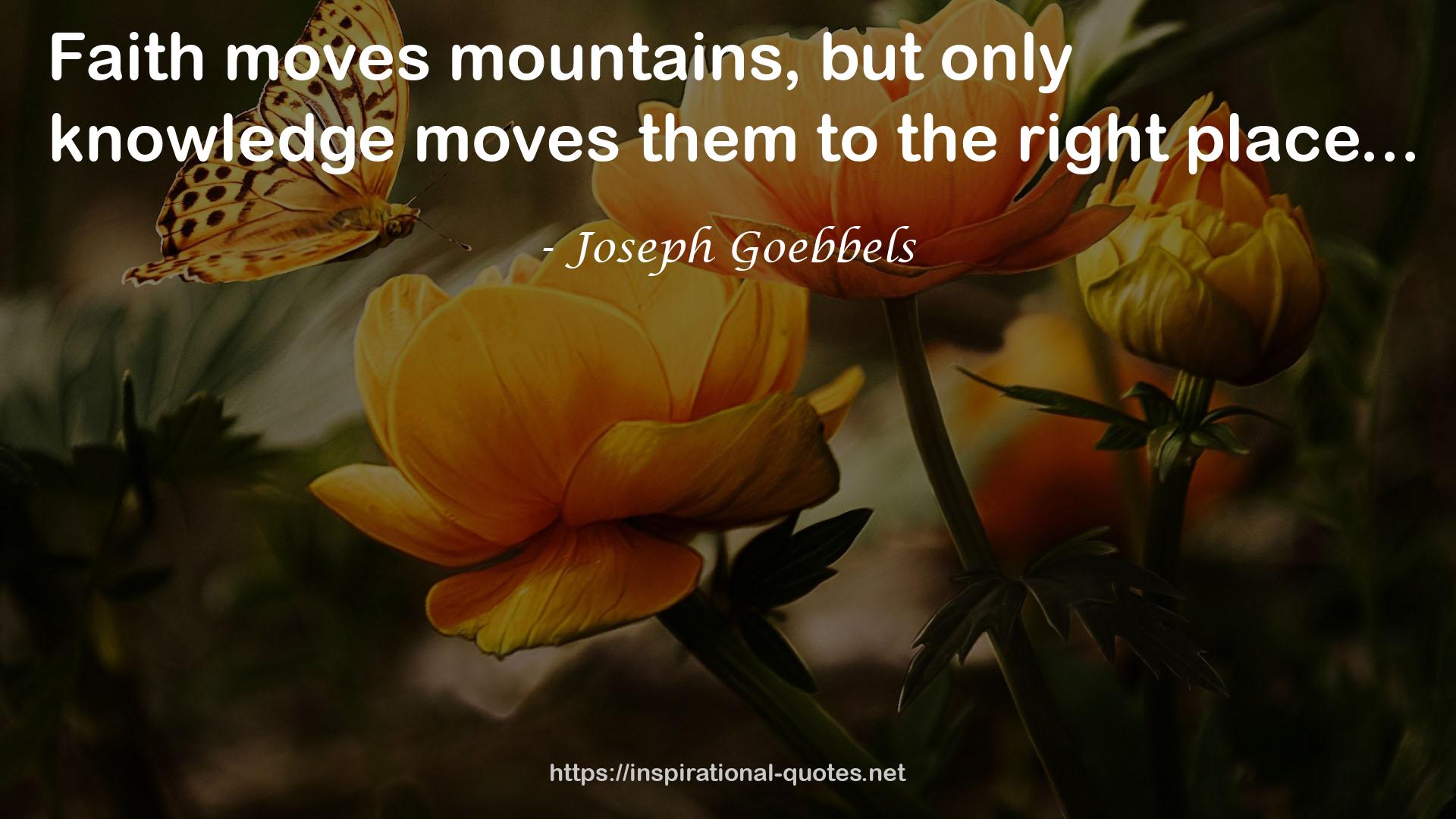 Joseph Goebbels QUOTES