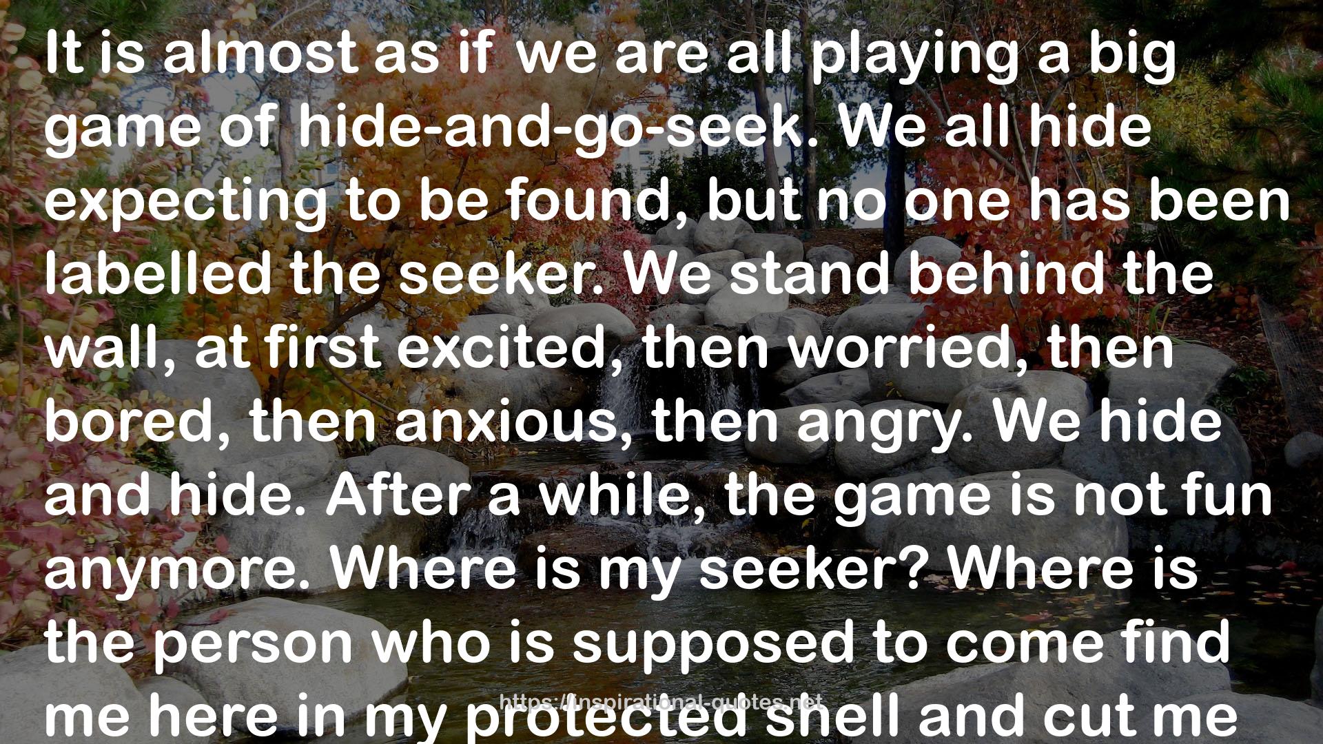 my protected shell  QUOTES