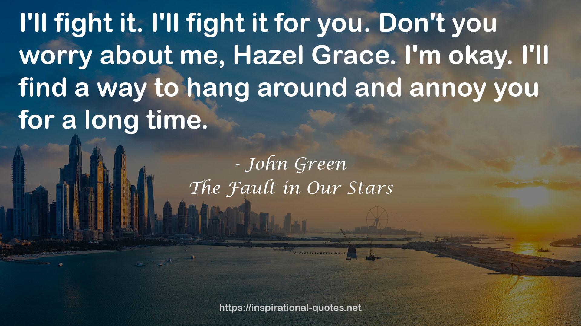 Hazel  QUOTES