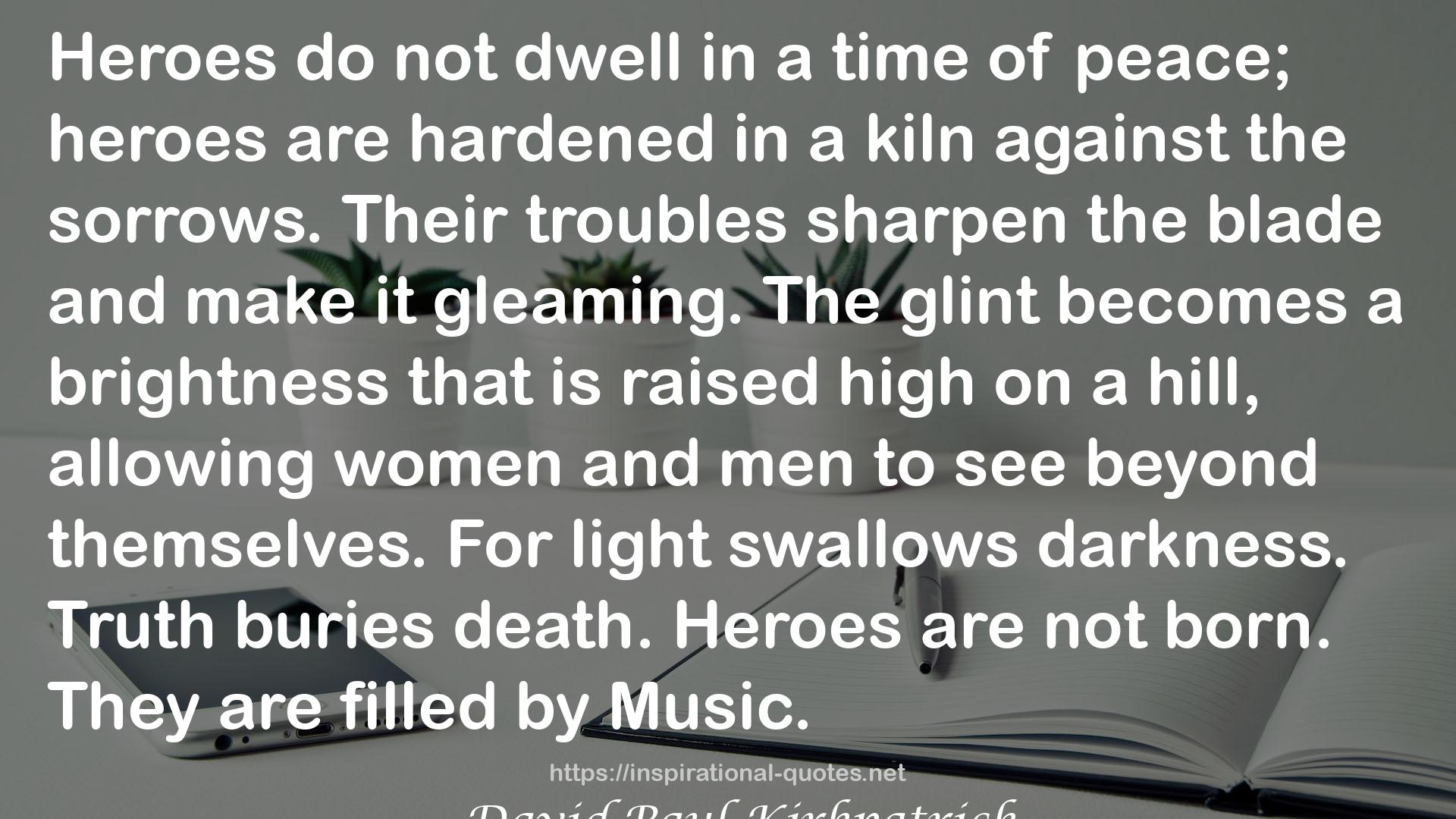 the glint  QUOTES