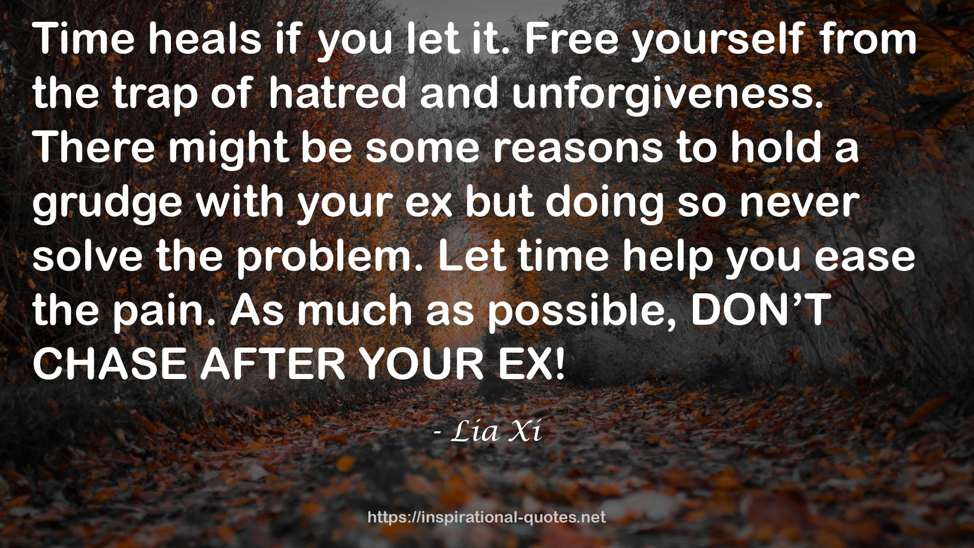 Lia Xi QUOTES