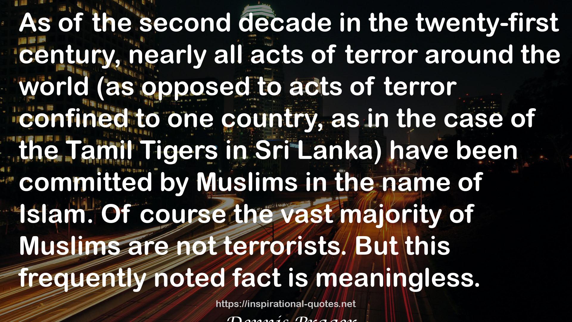 the Tamil Tigers  QUOTES