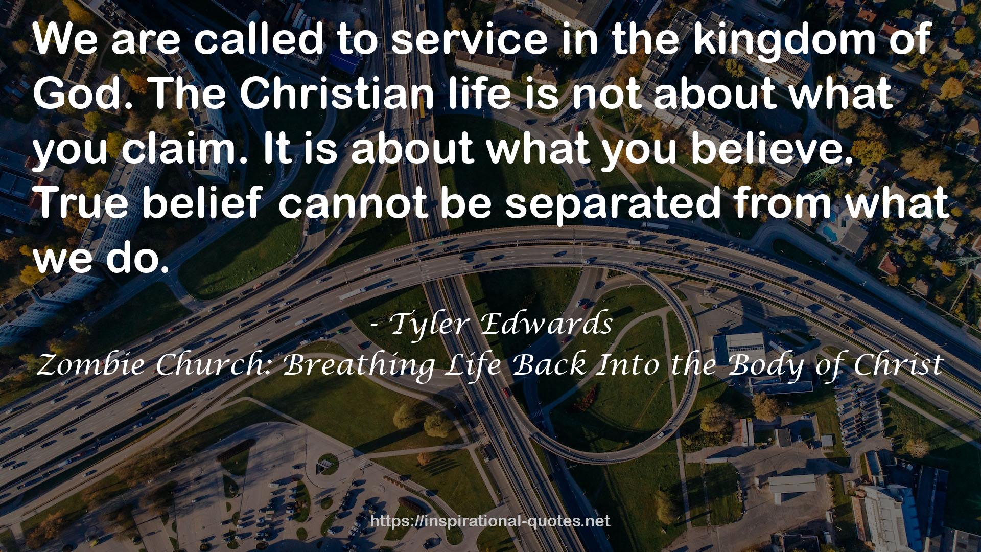 The Christian life  QUOTES