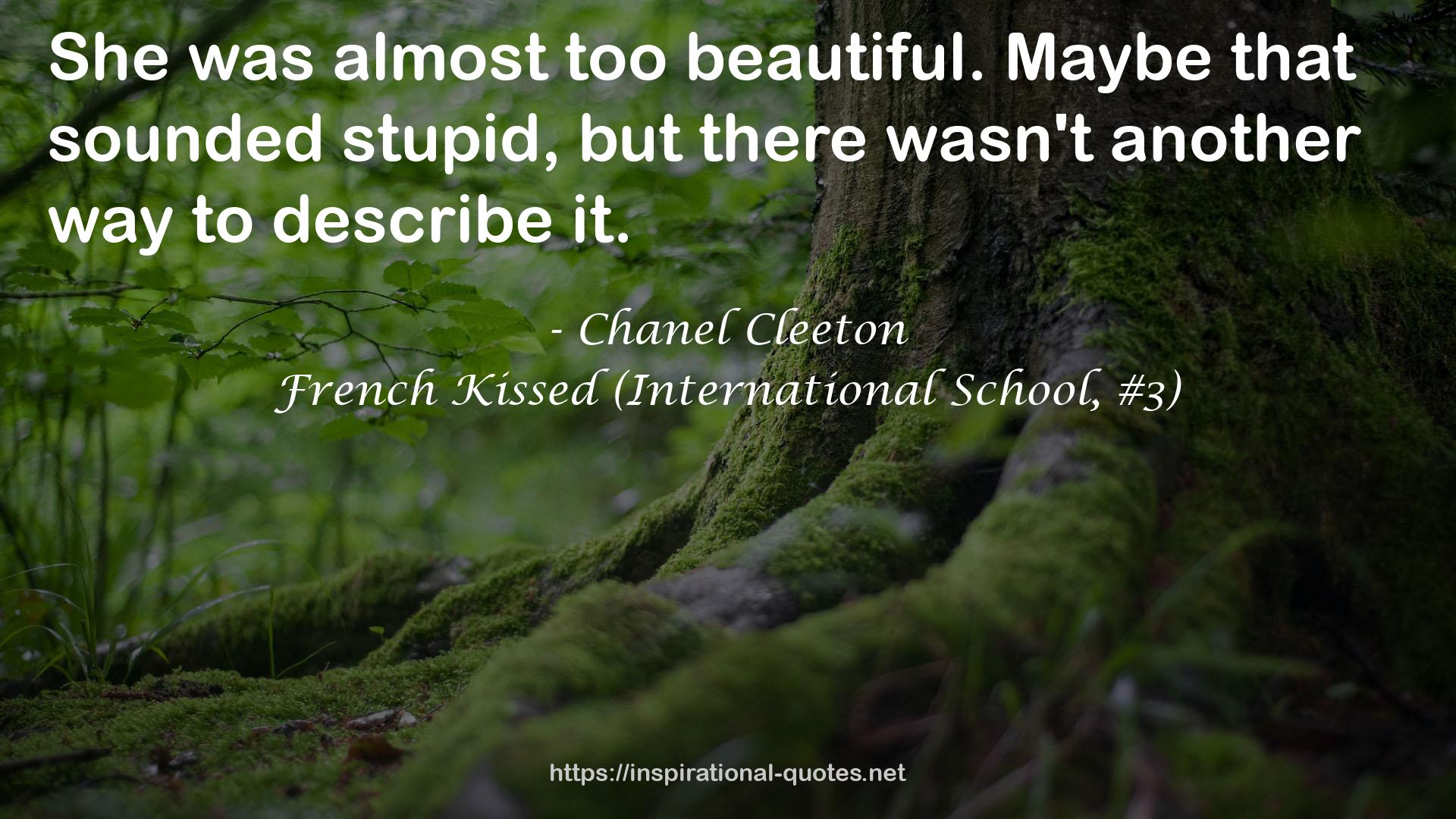 Chanel Cleeton QUOTES