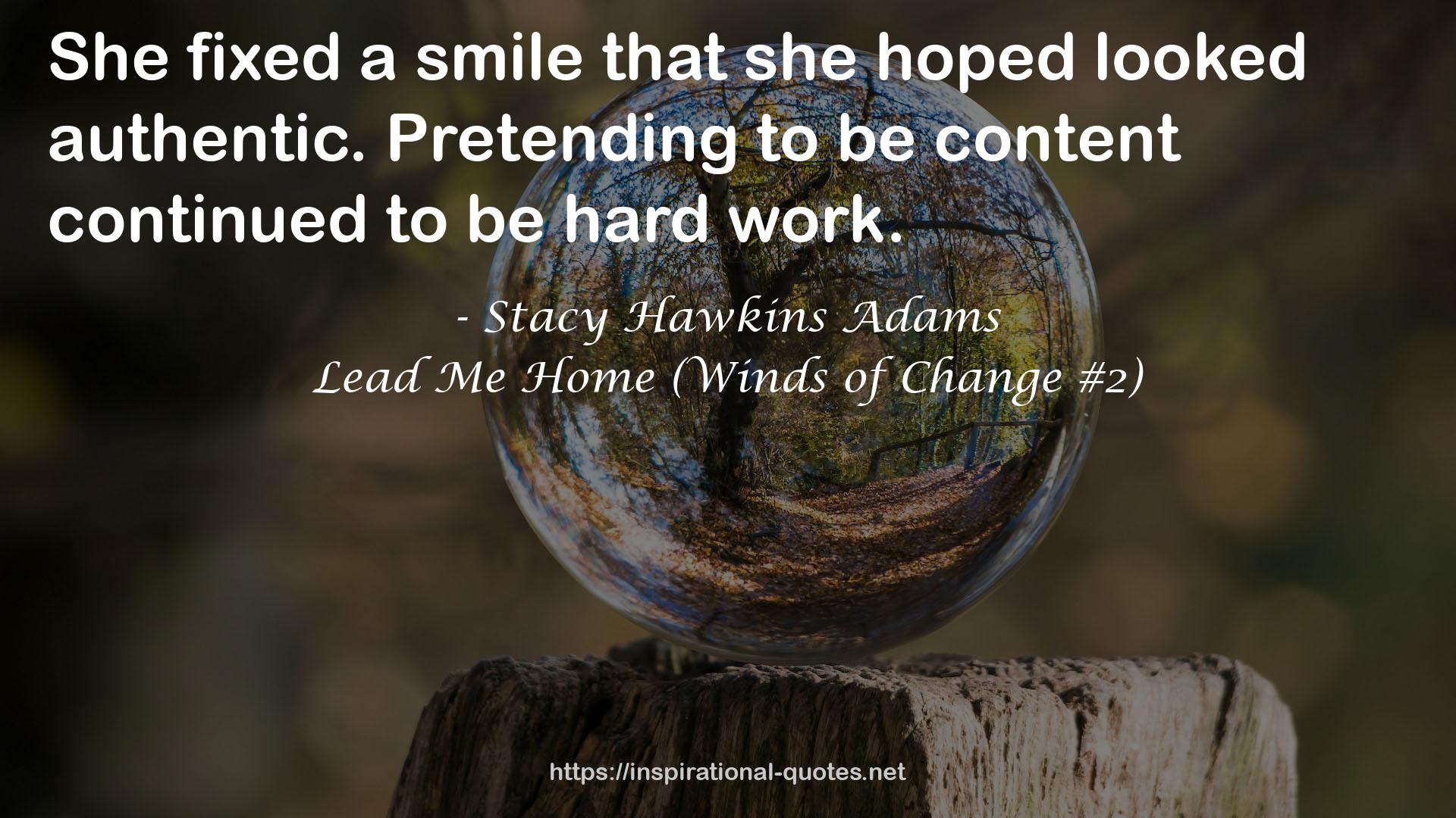 Lead Me Home (Winds of Change #2) QUOTES