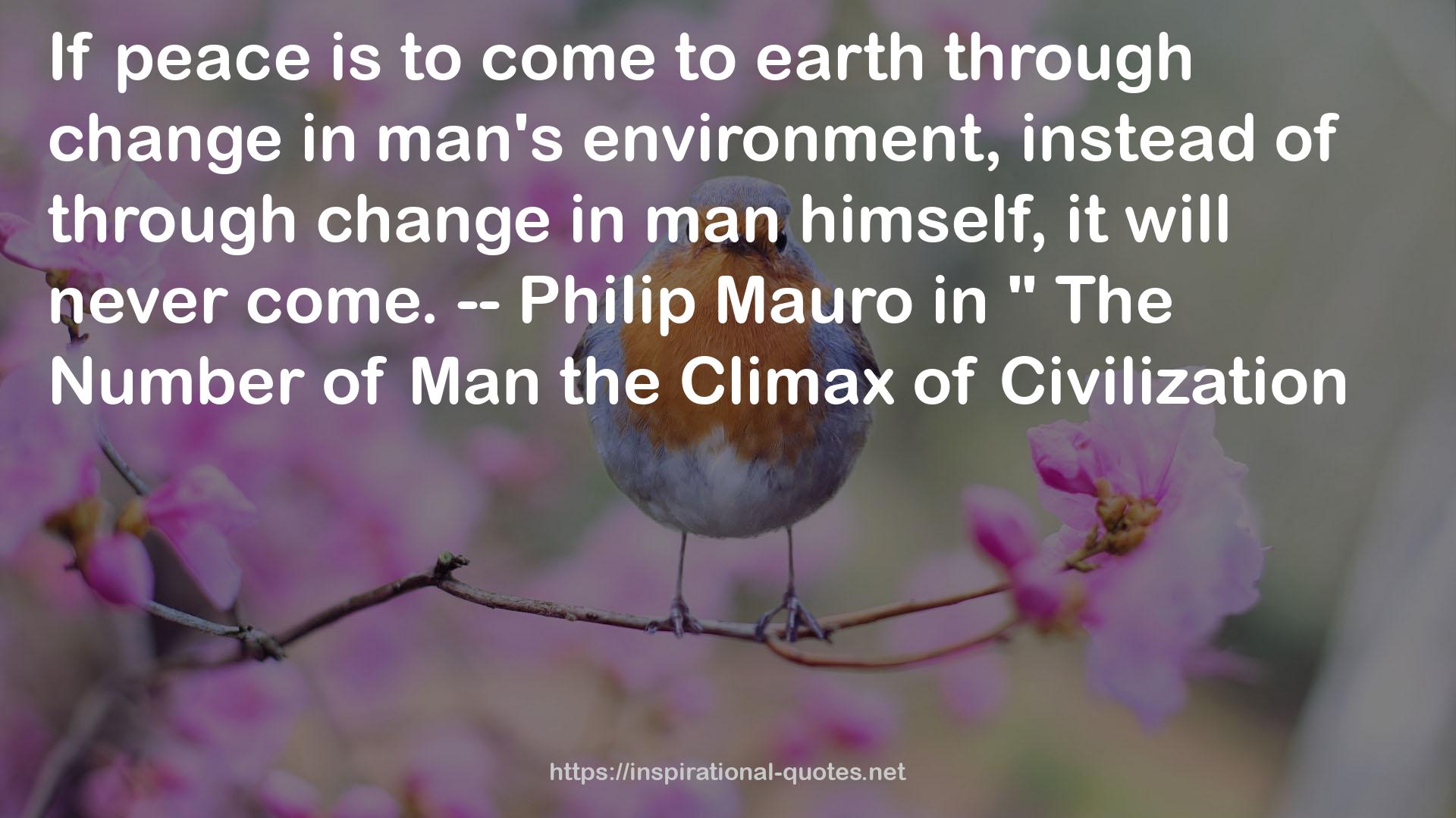 Philip Mauro  QUOTES