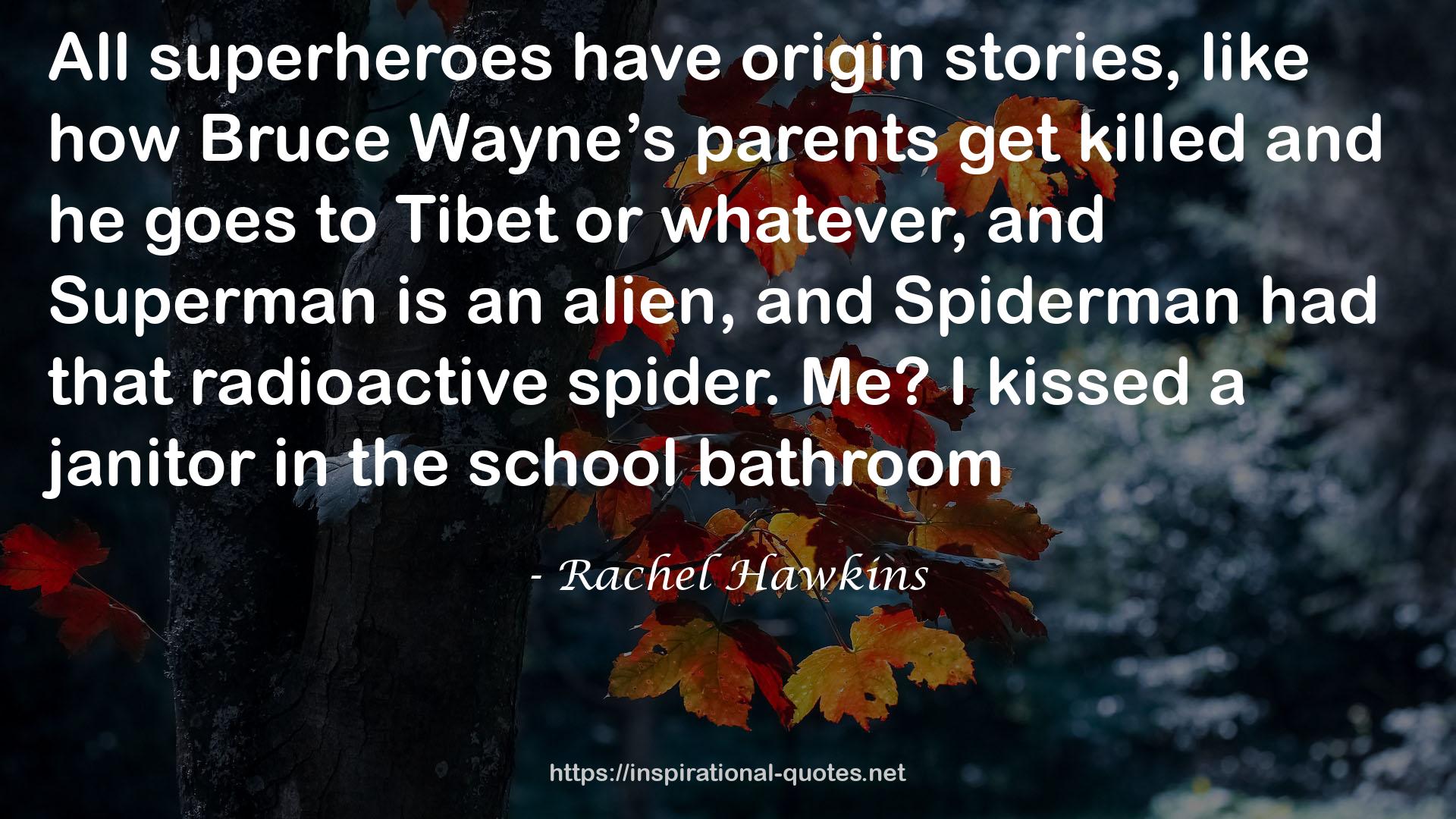 Bruce Wayne’s parents  QUOTES