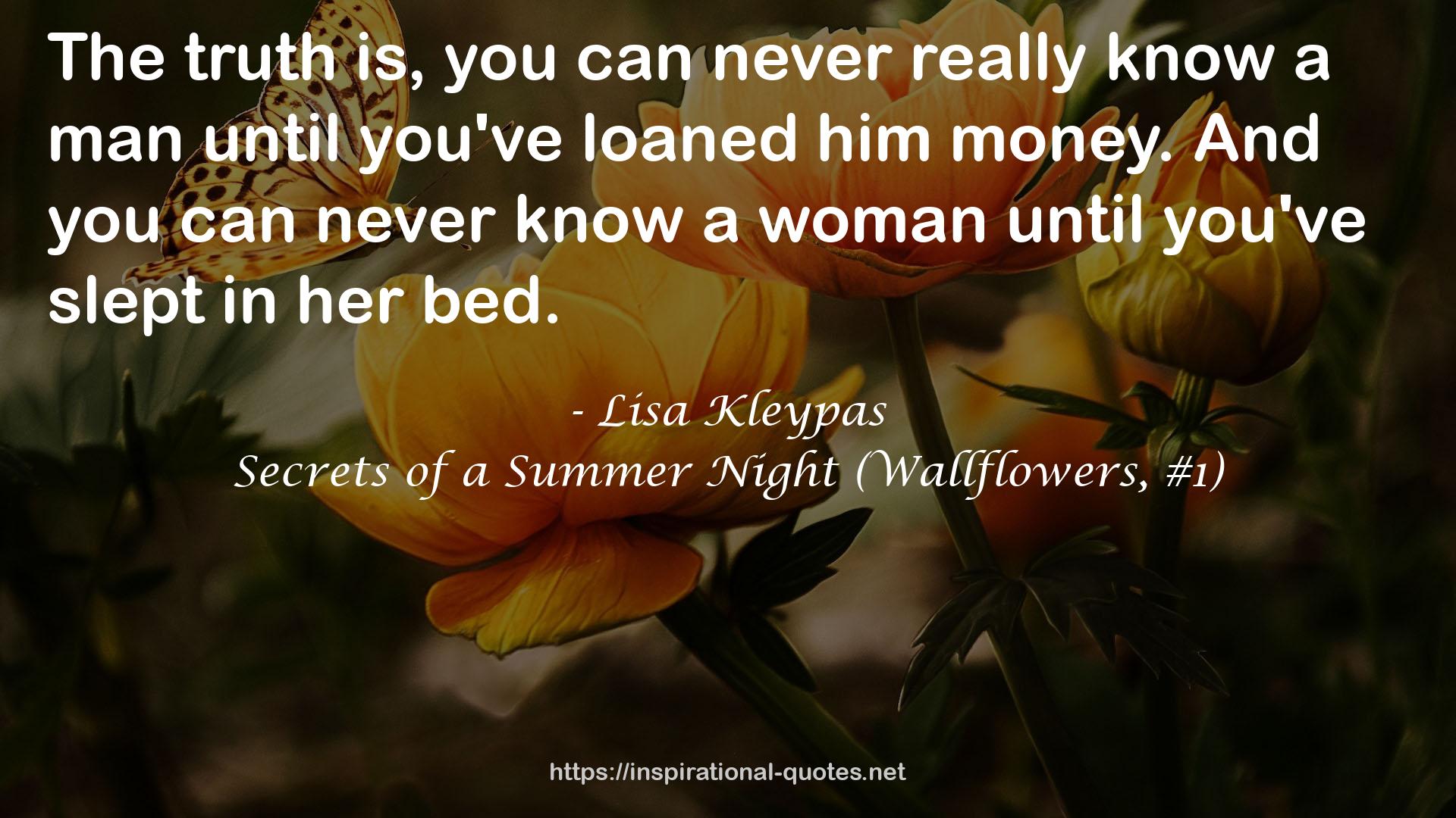 Lisa Kleypas QUOTES