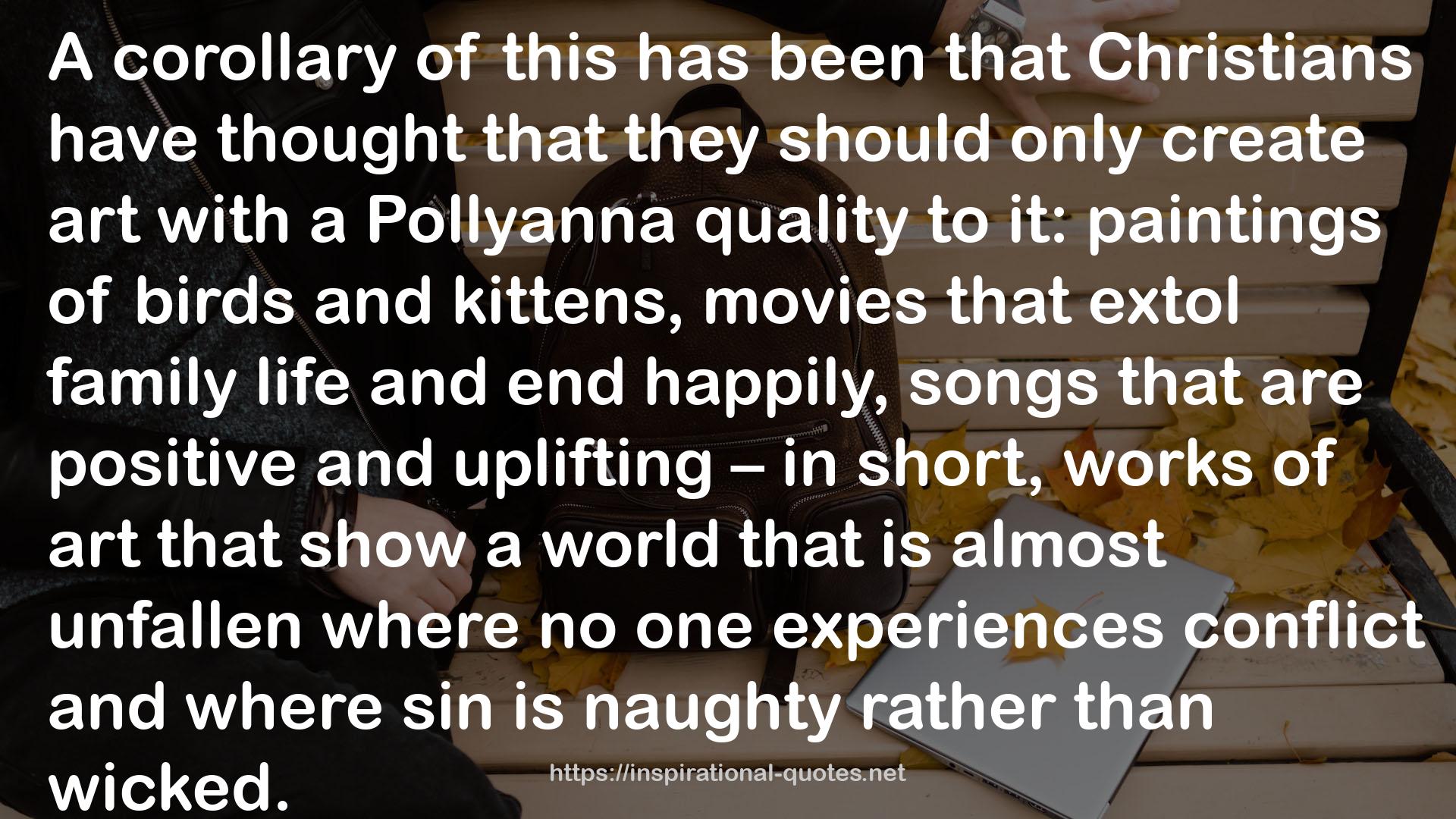 Imagine: A Vision for Christians in the Arts QUOTES