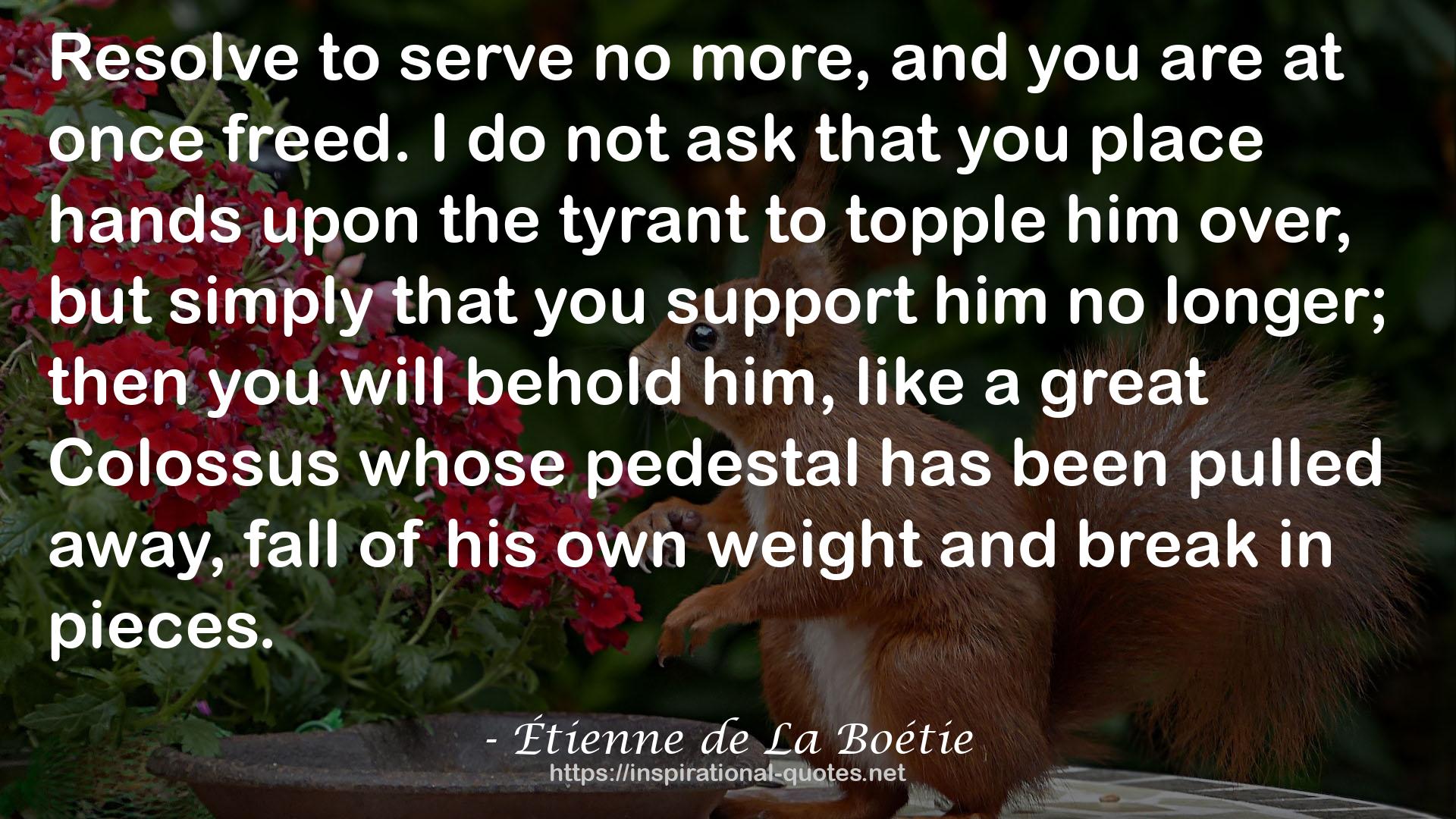 Étienne de La Boétie QUOTES