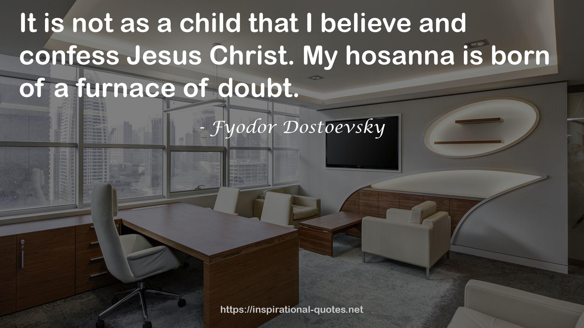 My hosanna  QUOTES