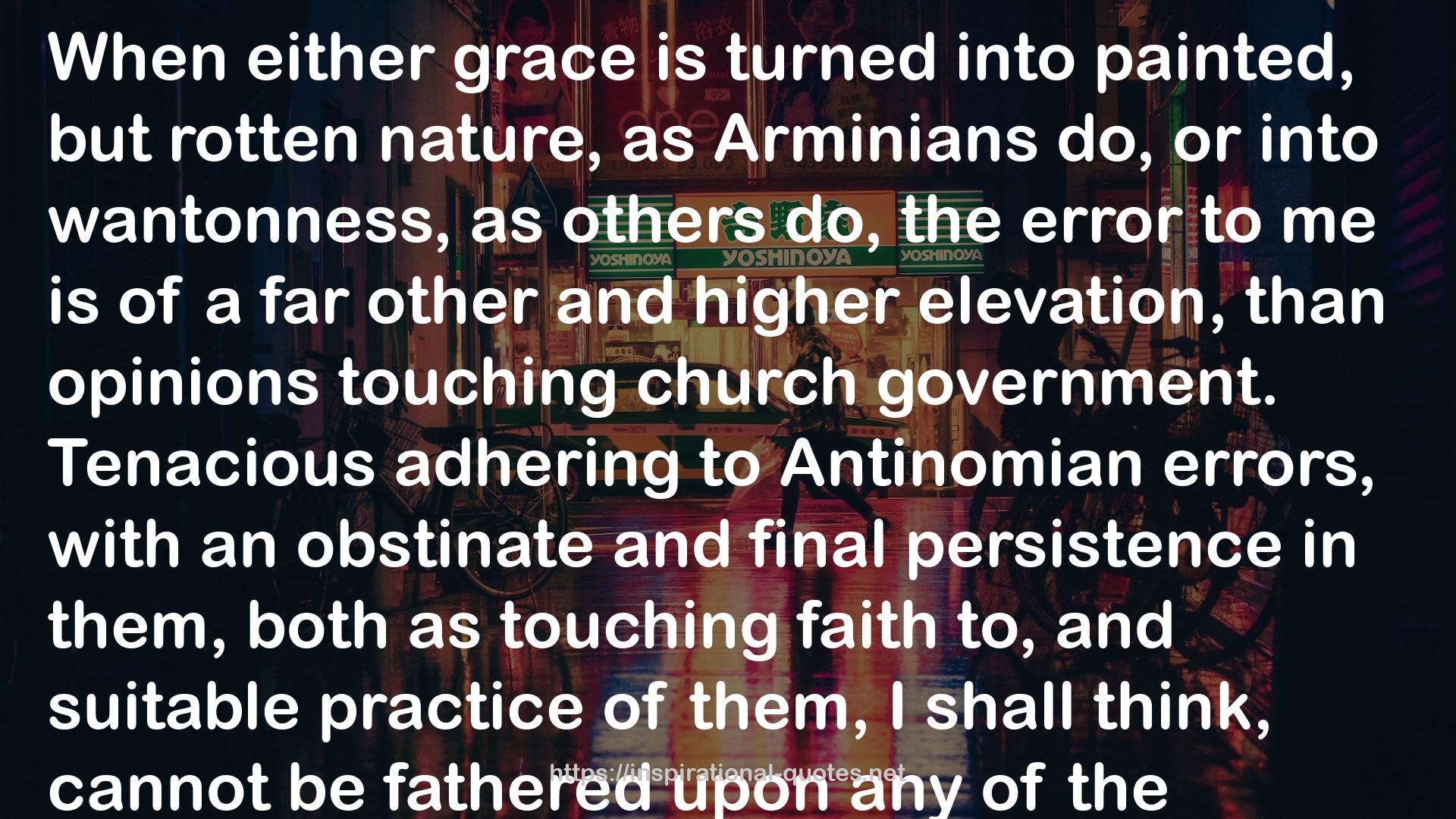 Arminians  QUOTES