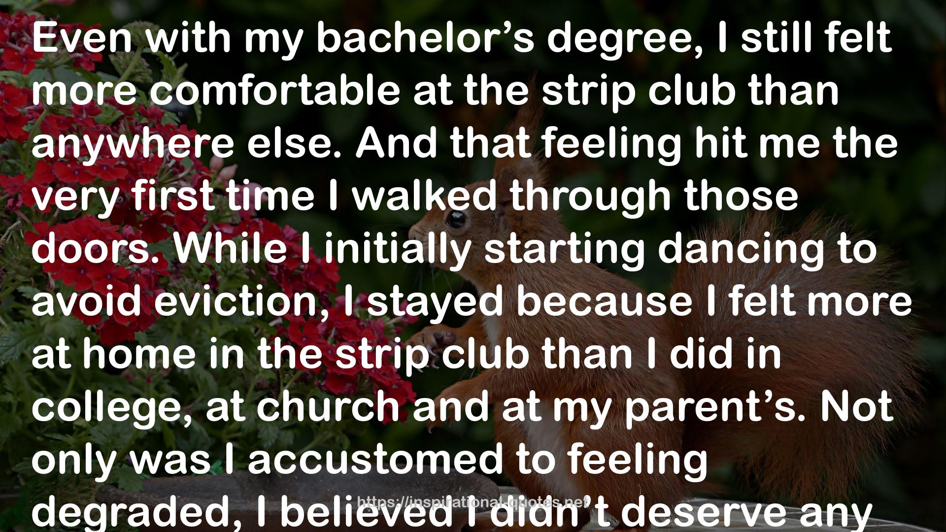 the strip club  QUOTES