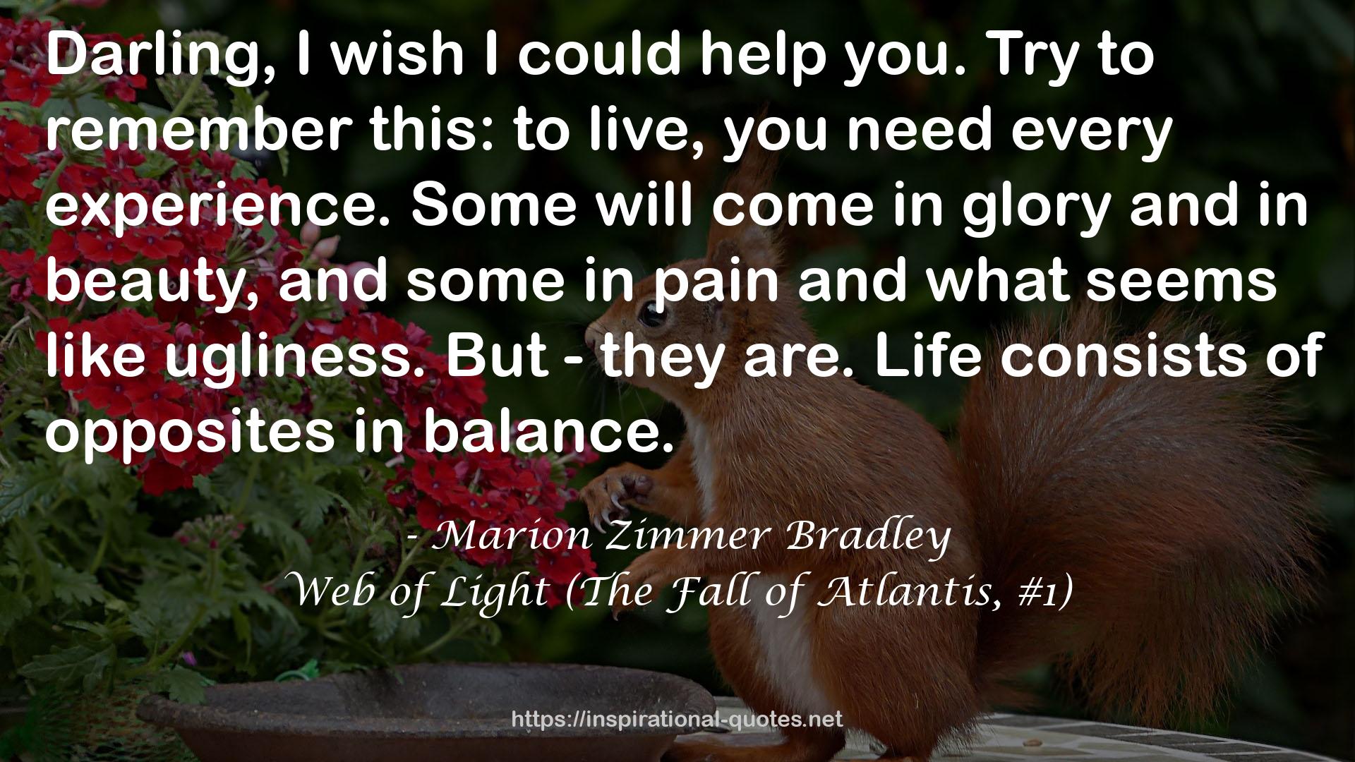 Web of Light (The Fall of Atlantis, #1) QUOTES
