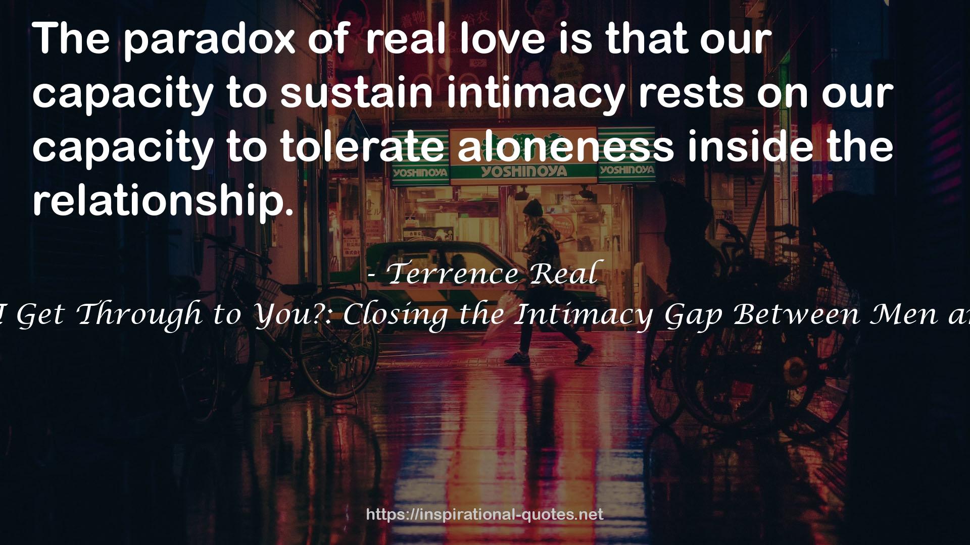 intimacy rests  QUOTES