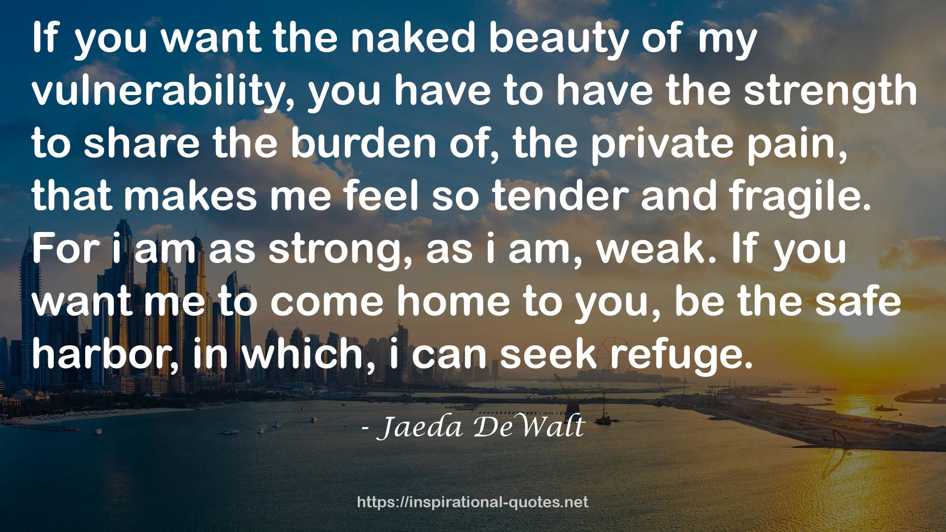 the naked beauty  QUOTES