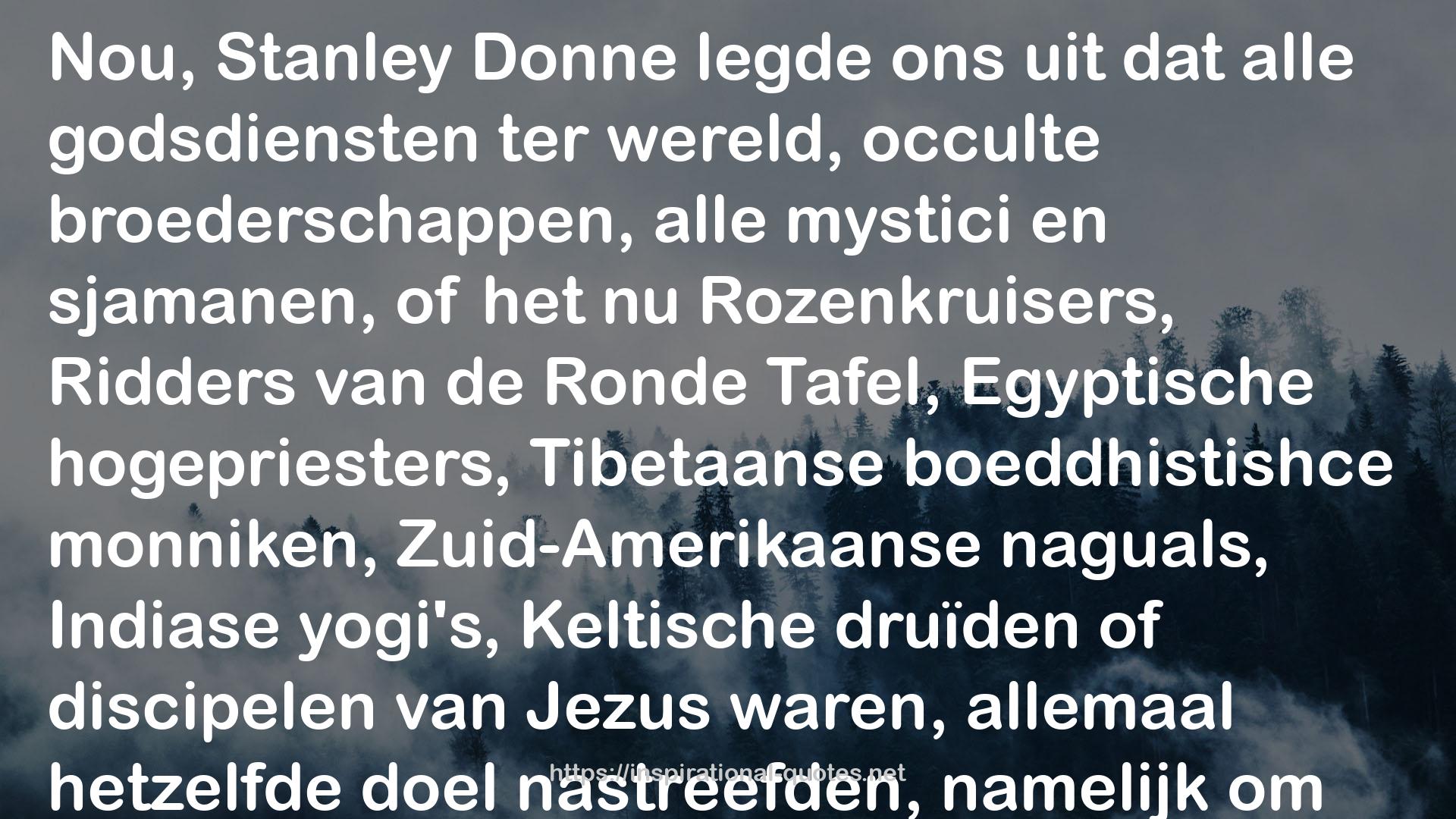 Stanley Donne  QUOTES