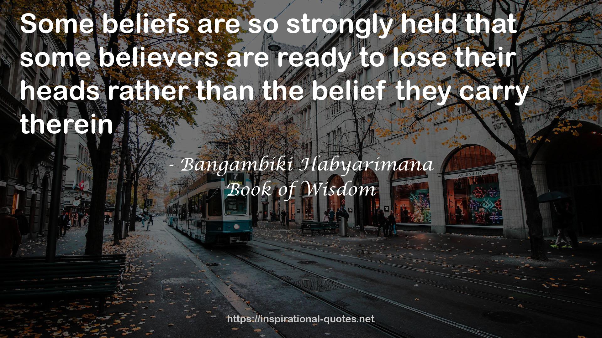 some believers  QUOTES
