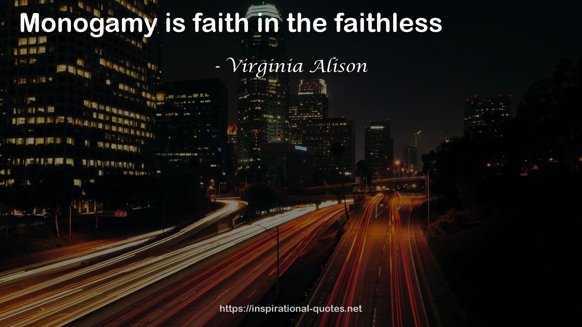 the faithless  QUOTES