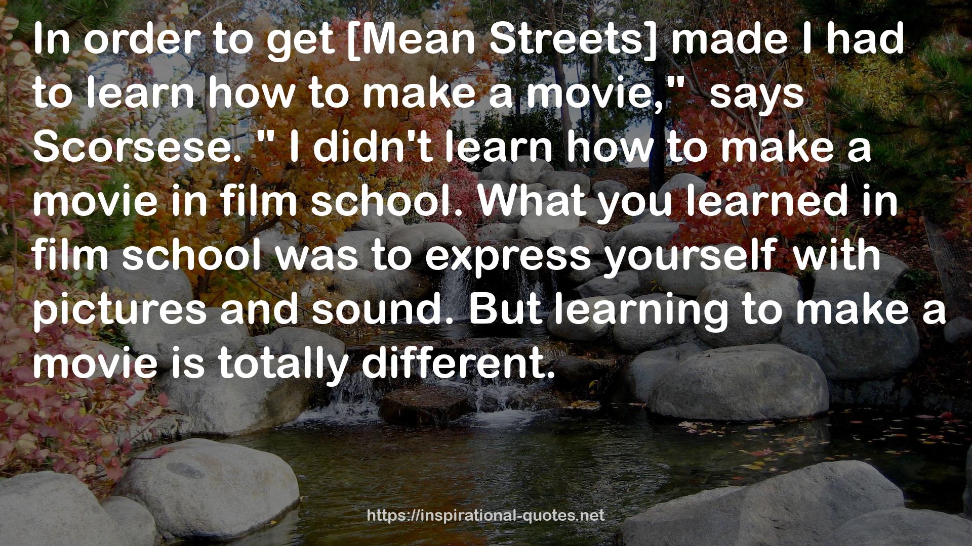 film school  QUOTES