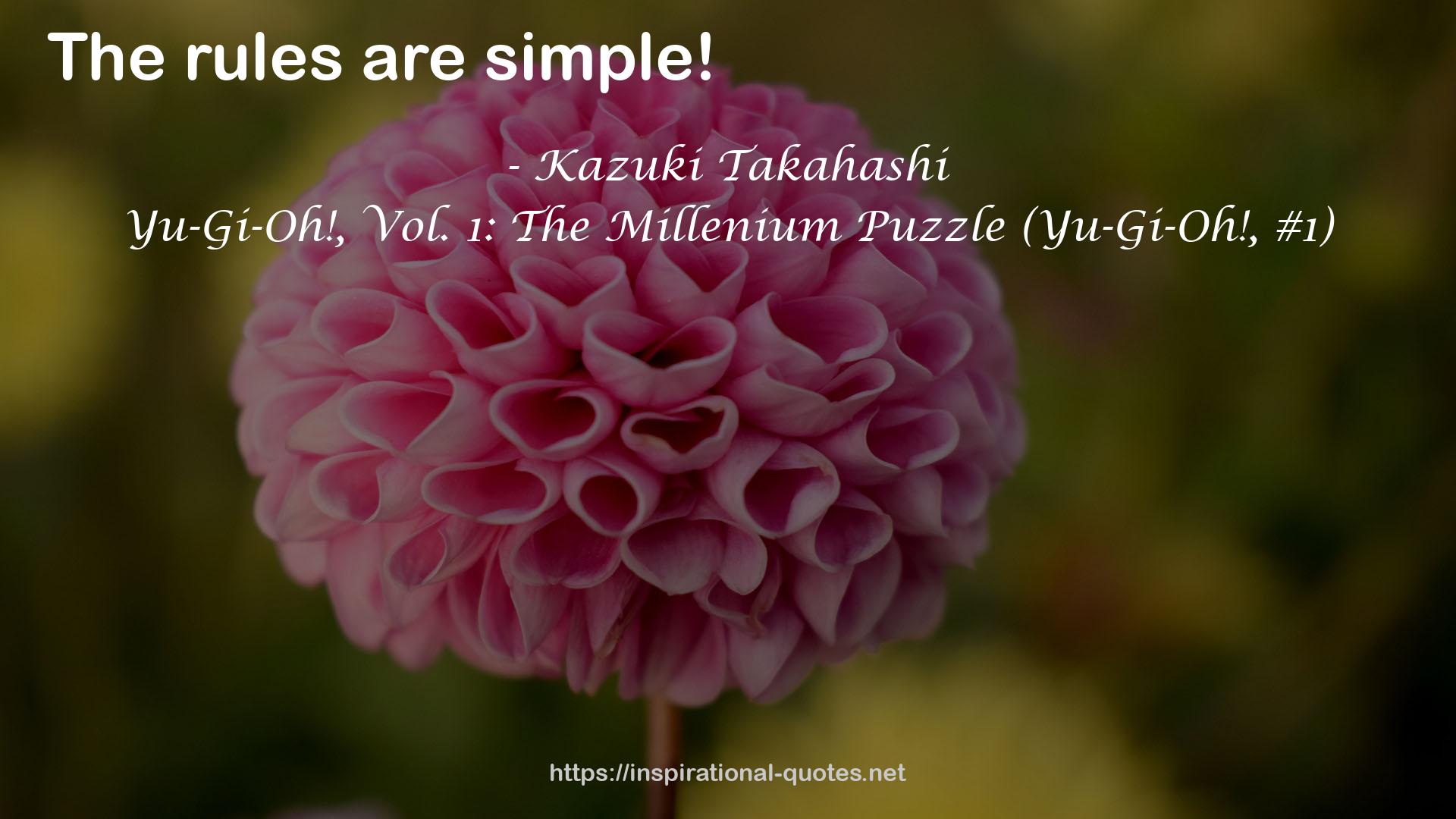 Kazuki Takahashi QUOTES