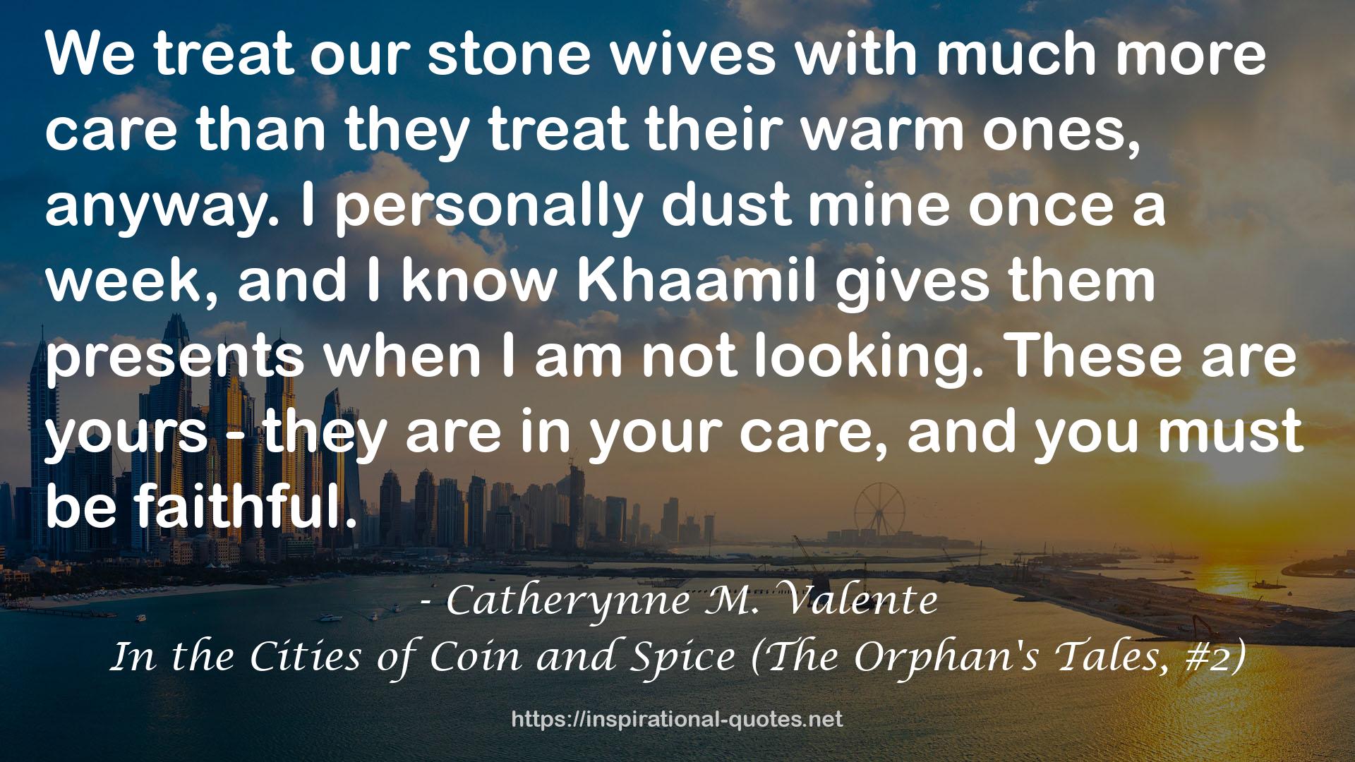 our stone wives  QUOTES