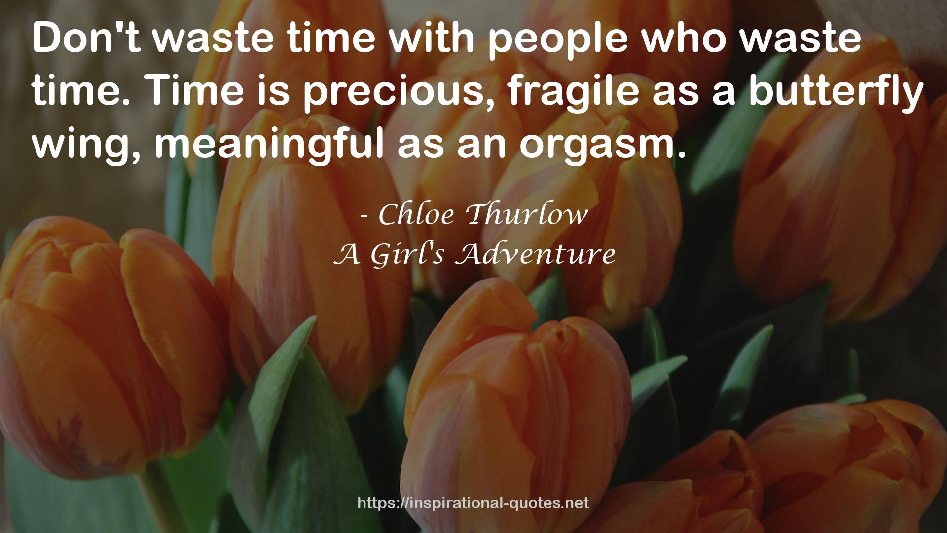 Chloe Thurlow QUOTES