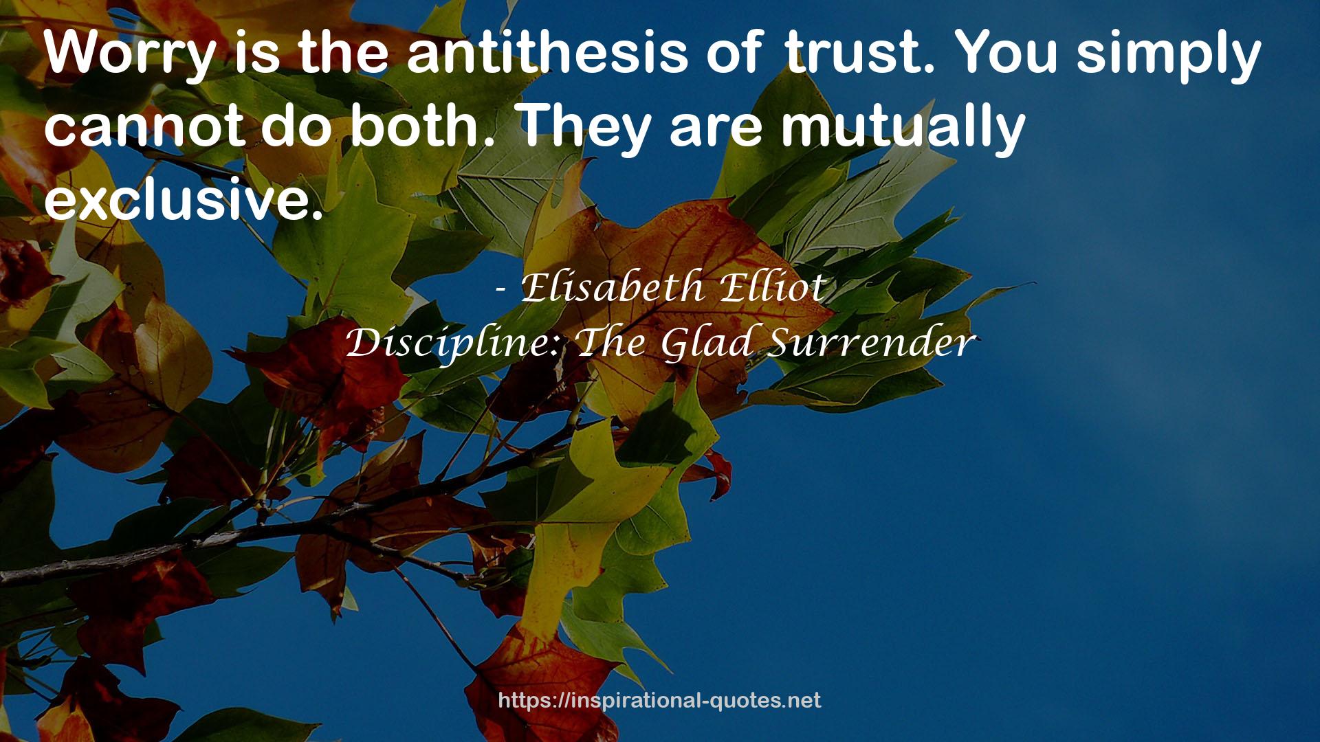 Elisabeth Elliot QUOTES